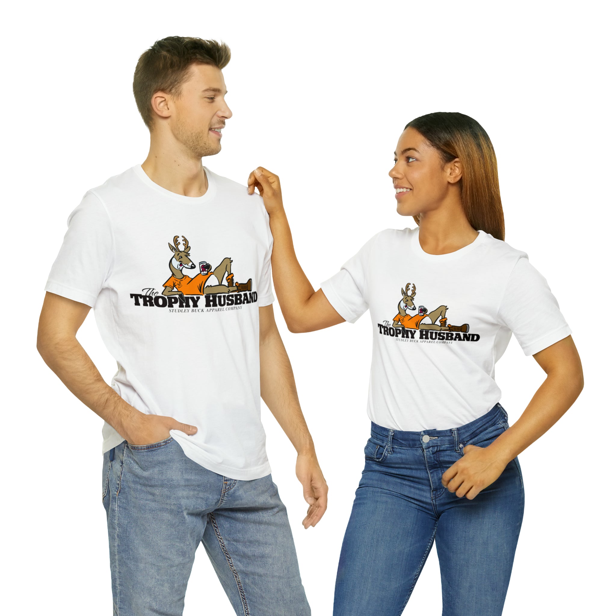 Studley Buck: Trophy Husband! Unisex Jersey Short Sleeve Tee