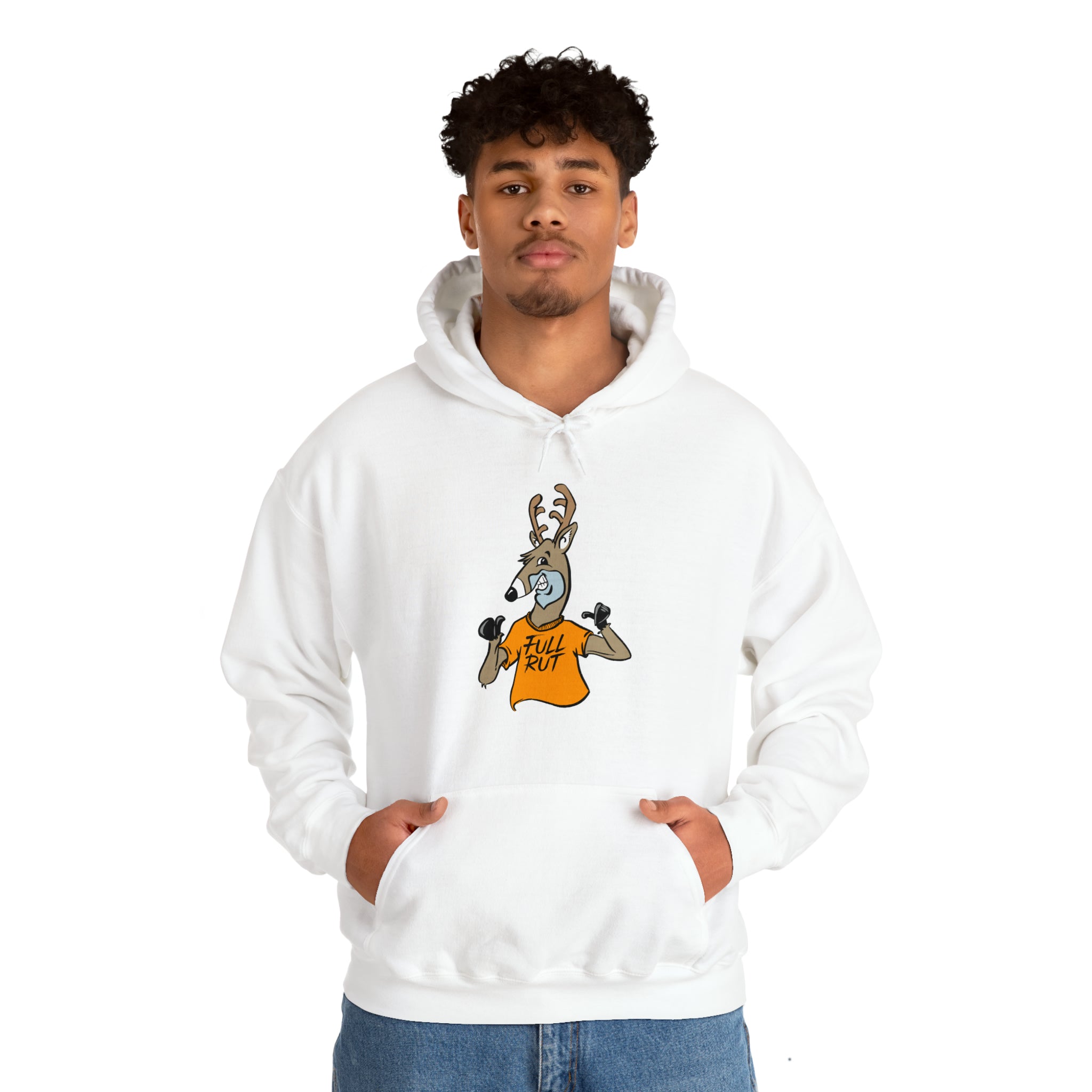 Studley Buck: Full Rut! Unisex Heavy Blend™ Hooded Sweatshirt