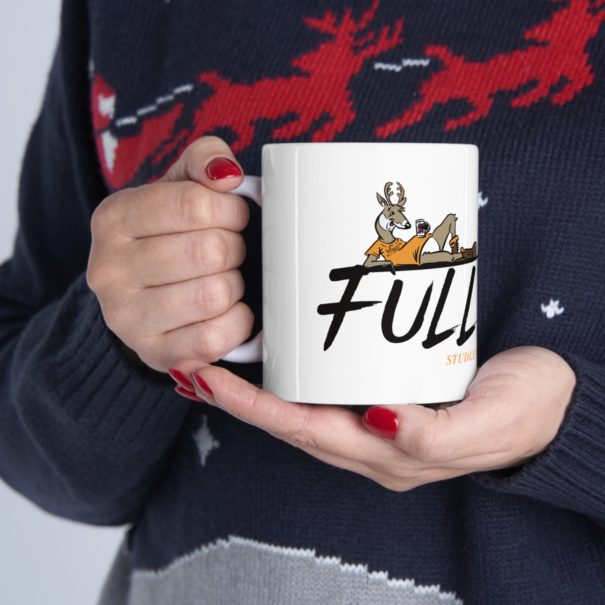 Studley Buck: Full Rut! Ceramic Mug 11oz