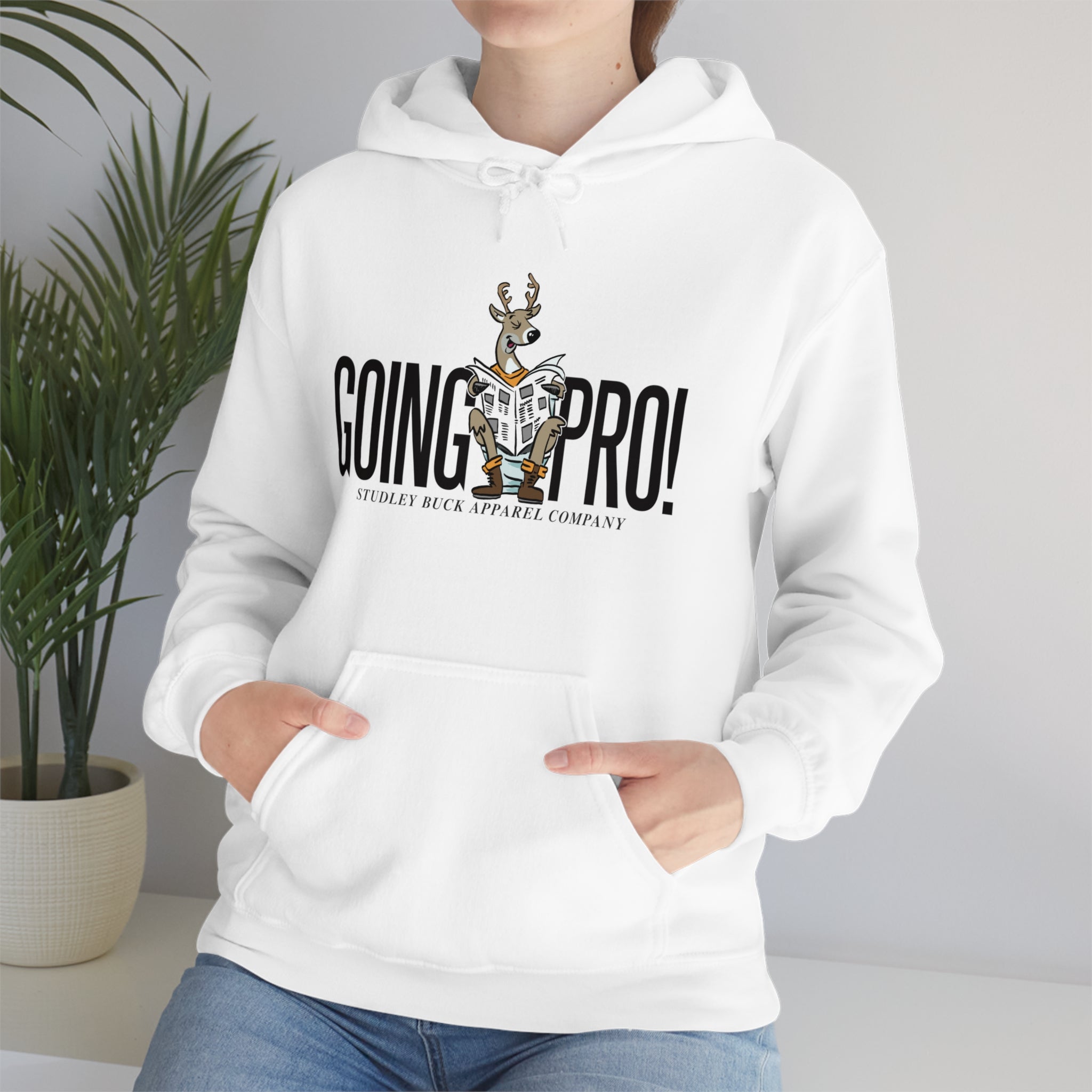 Studley Buck: Going Pro! Unisex Heavy Blend™ Hooded Sweatshirt