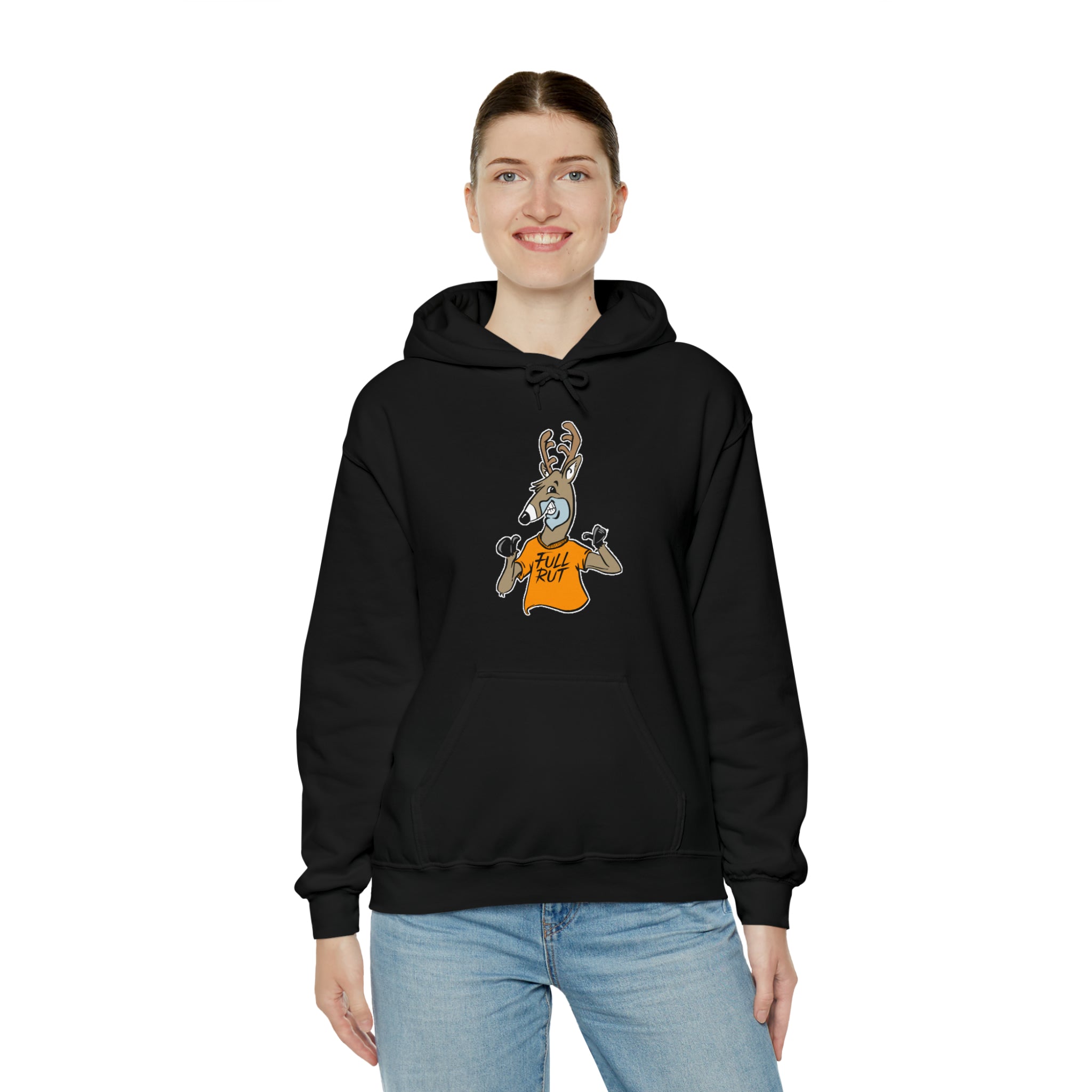Studley Buck: Full Rut! Unisex Heavy Blend™ Hooded Sweatshirt