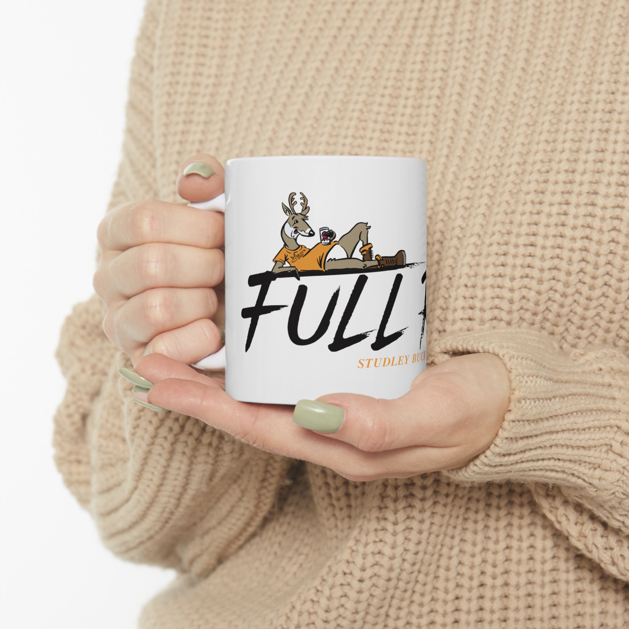 Studley Buck: Full Rut! Ceramic Mug 11oz