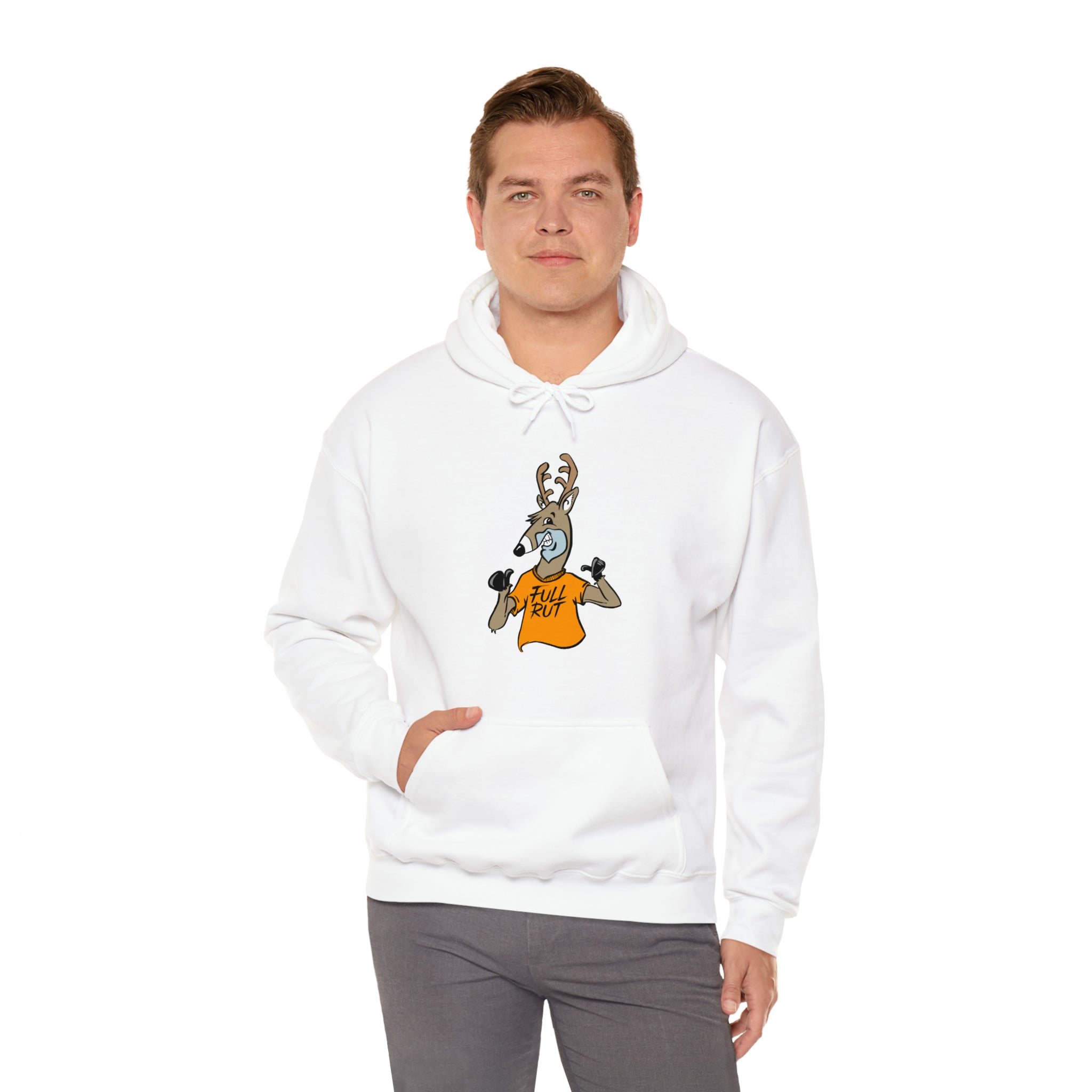 Studley Buck: Full Rut! Unisex Heavy Blend™ Hooded Sweatshirt
