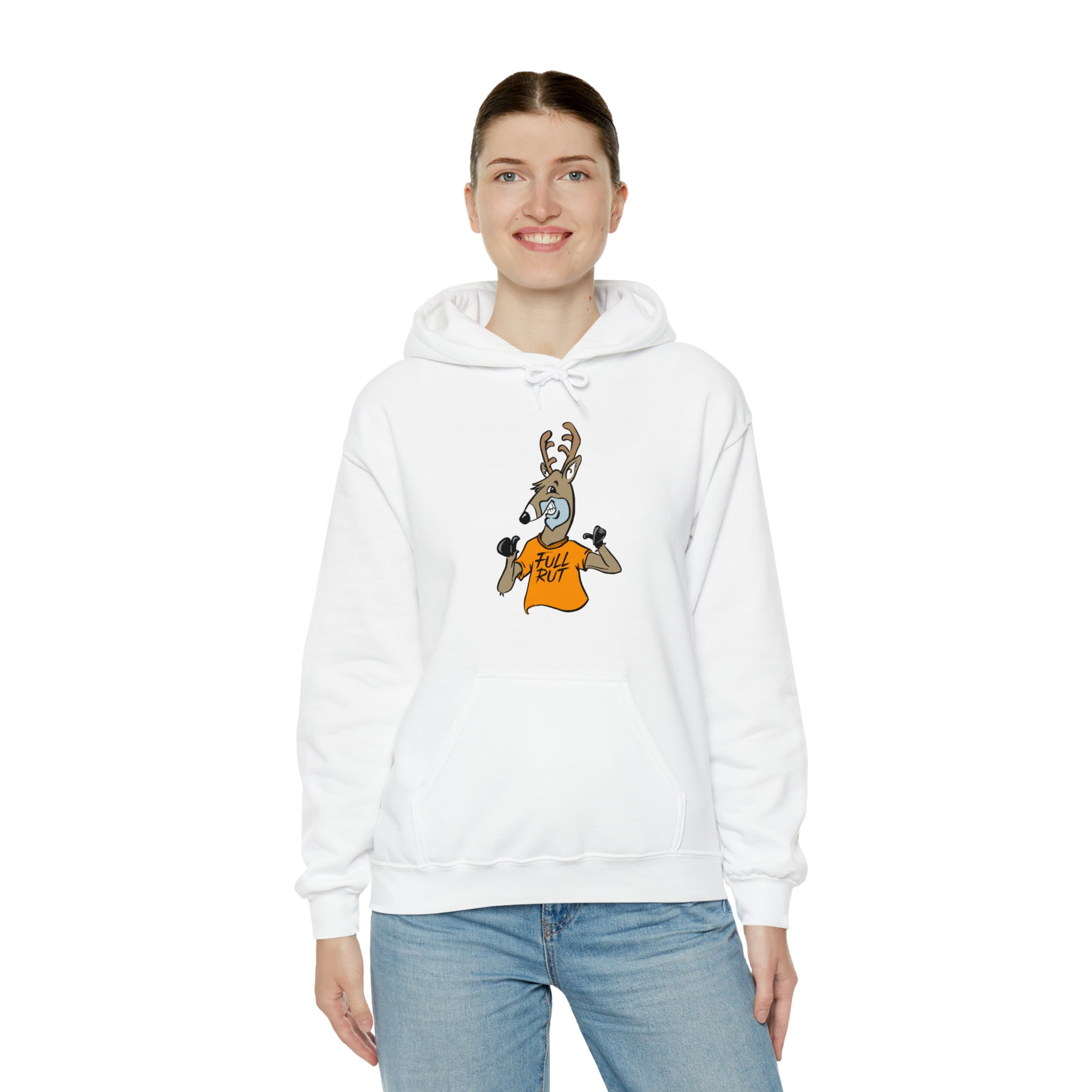 Studley Buck: Full Rut! Unisex Heavy Blend™ Hooded Sweatshirt