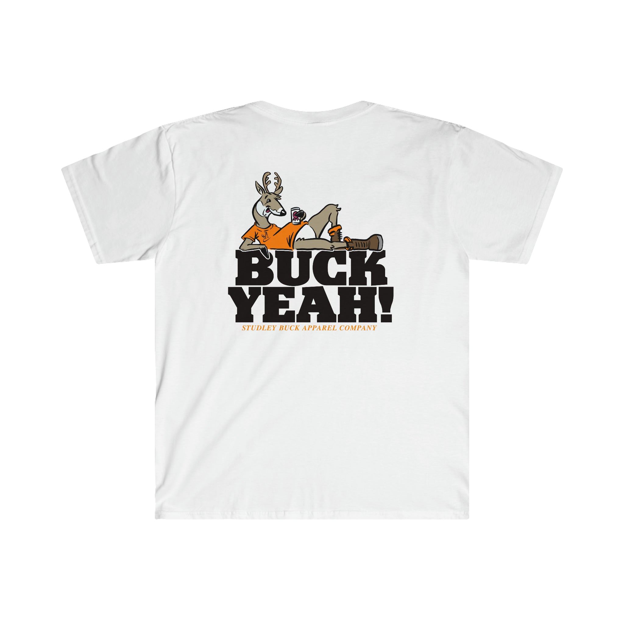 Studley Buck: Full Rut! Buck Yeah! Double Sided Shirt