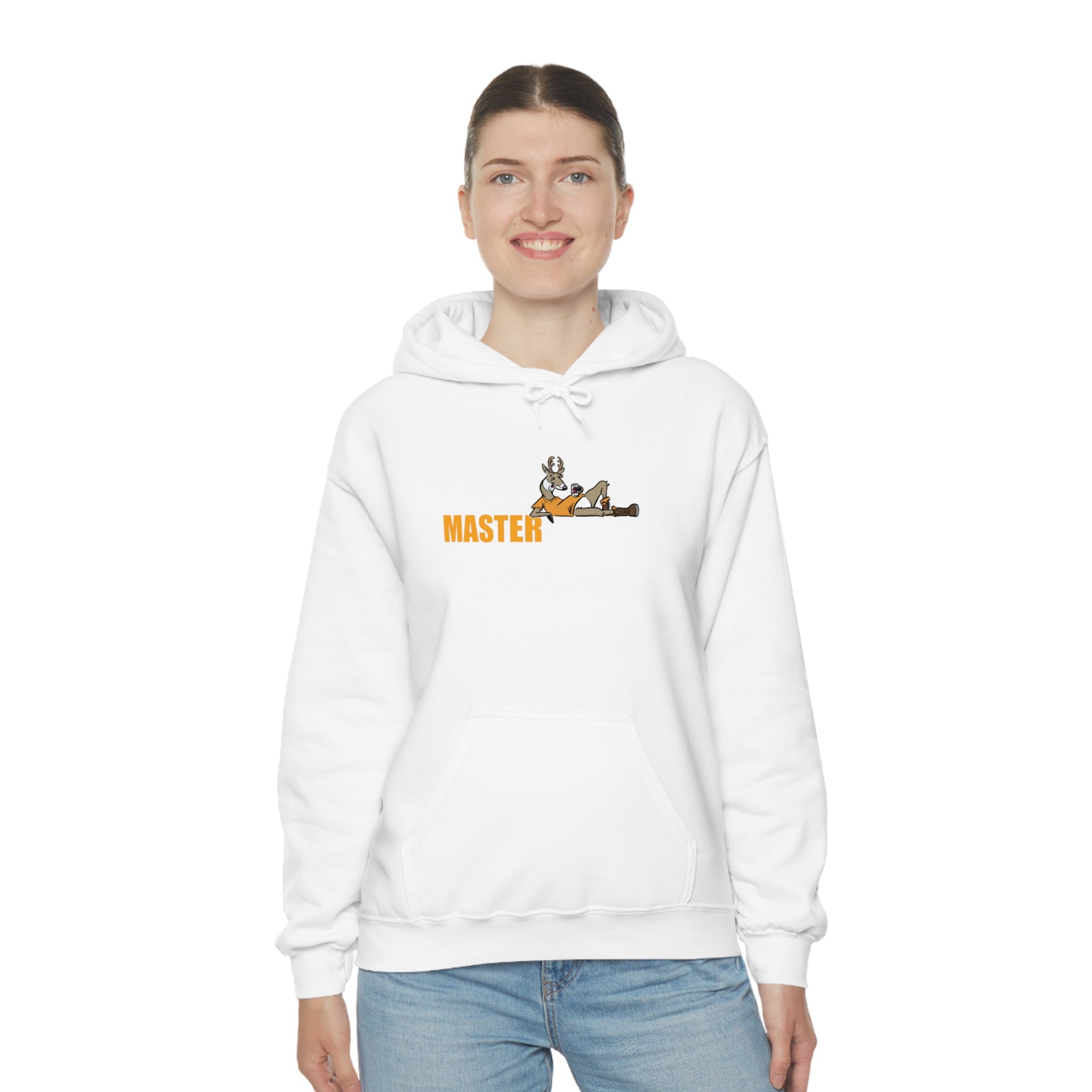 Studley Buck: My Neighbor Is a MasterBaiter! Unisex Heavy Blend™ Hooded Sweatshirt