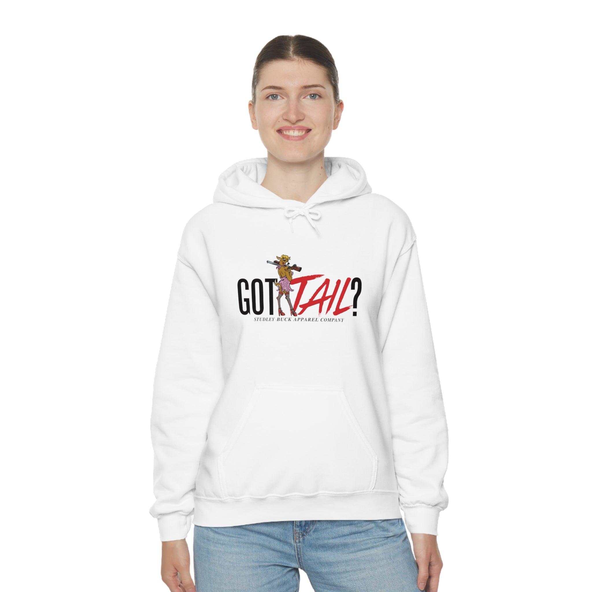 Studley Buck: Got Tail! Unisex Heavy Blend™ Hooded Sweatshirt