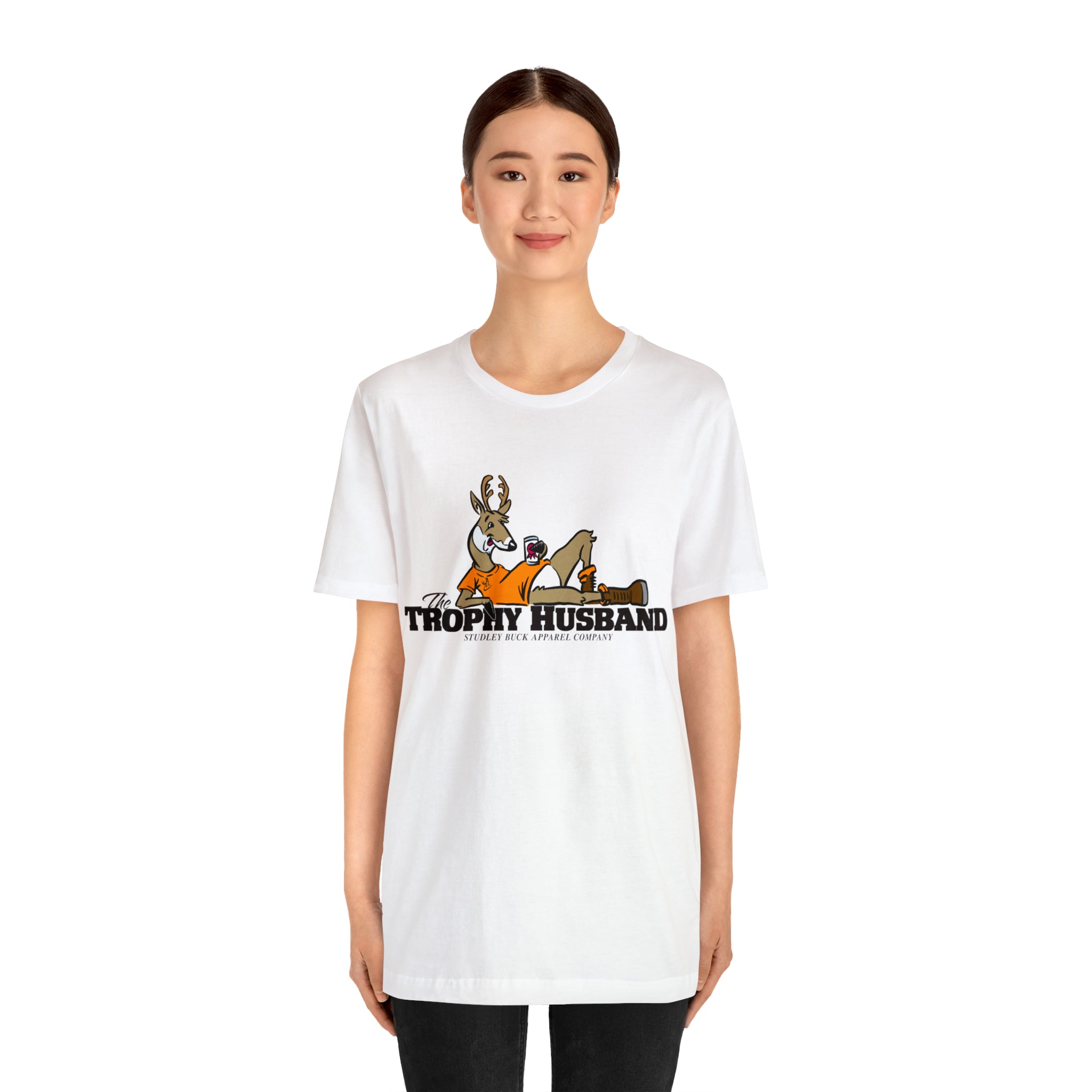 Studley Buck: Trophy Husband! Unisex Jersey Short Sleeve Tee