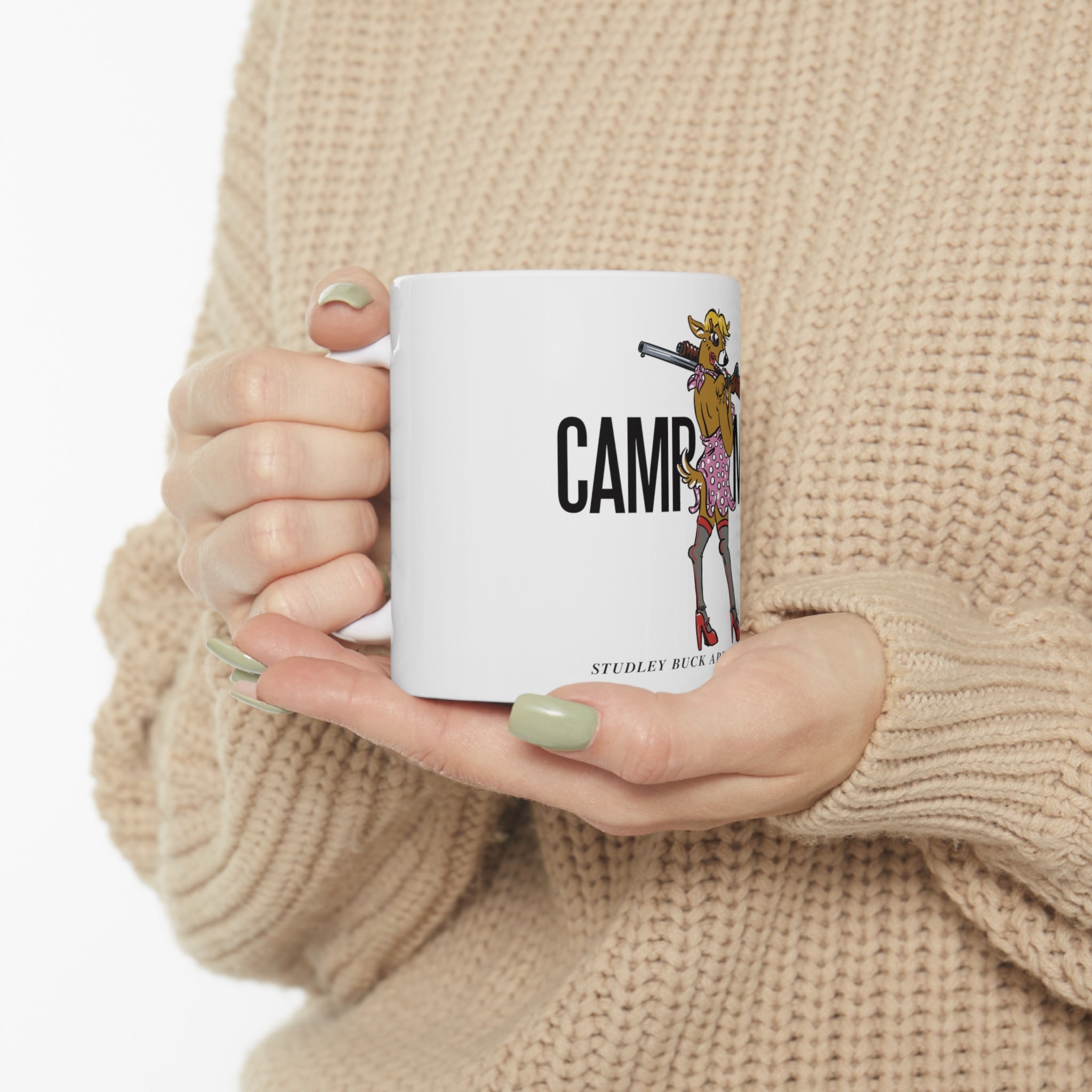 Studley Buck: Camp Meat Ceramic Mug 11oz
