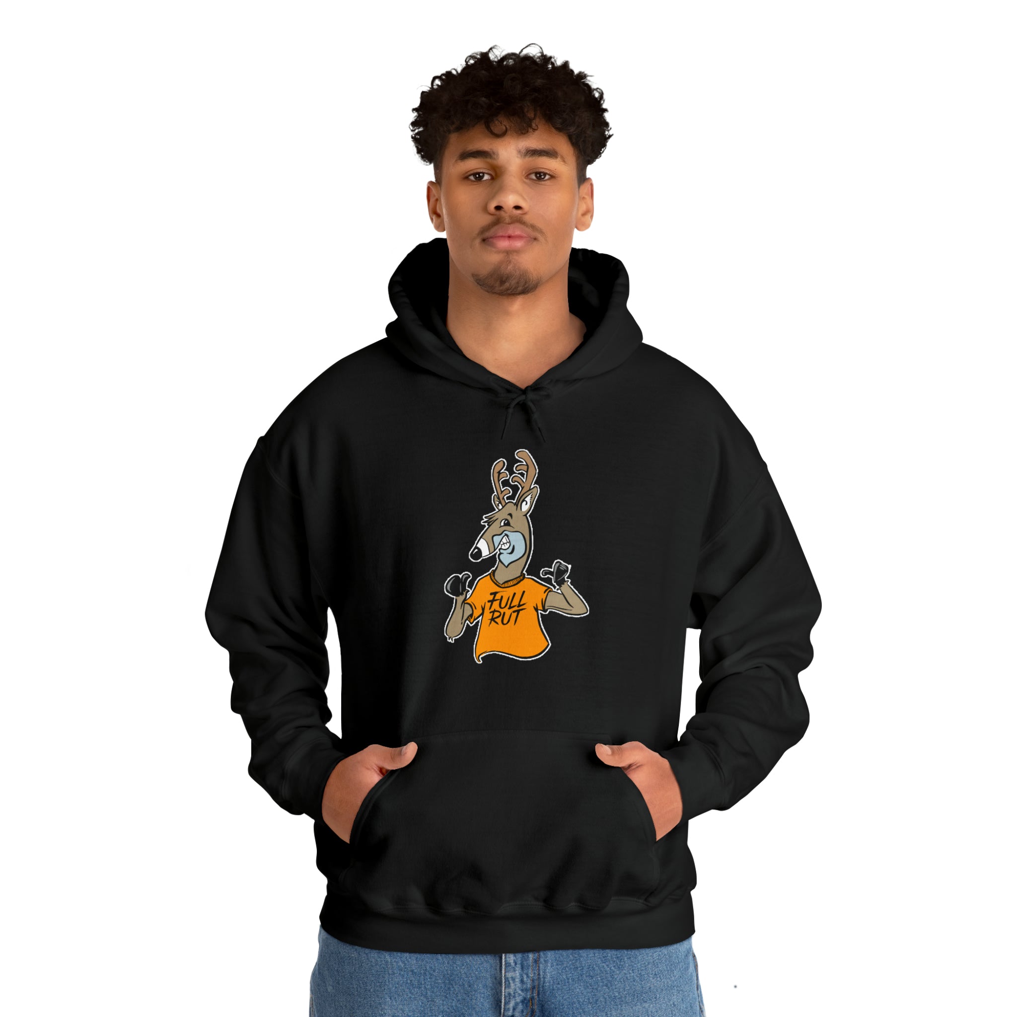 Studley Buck: Full Rut! Unisex Heavy Blend™ Hooded Sweatshirt