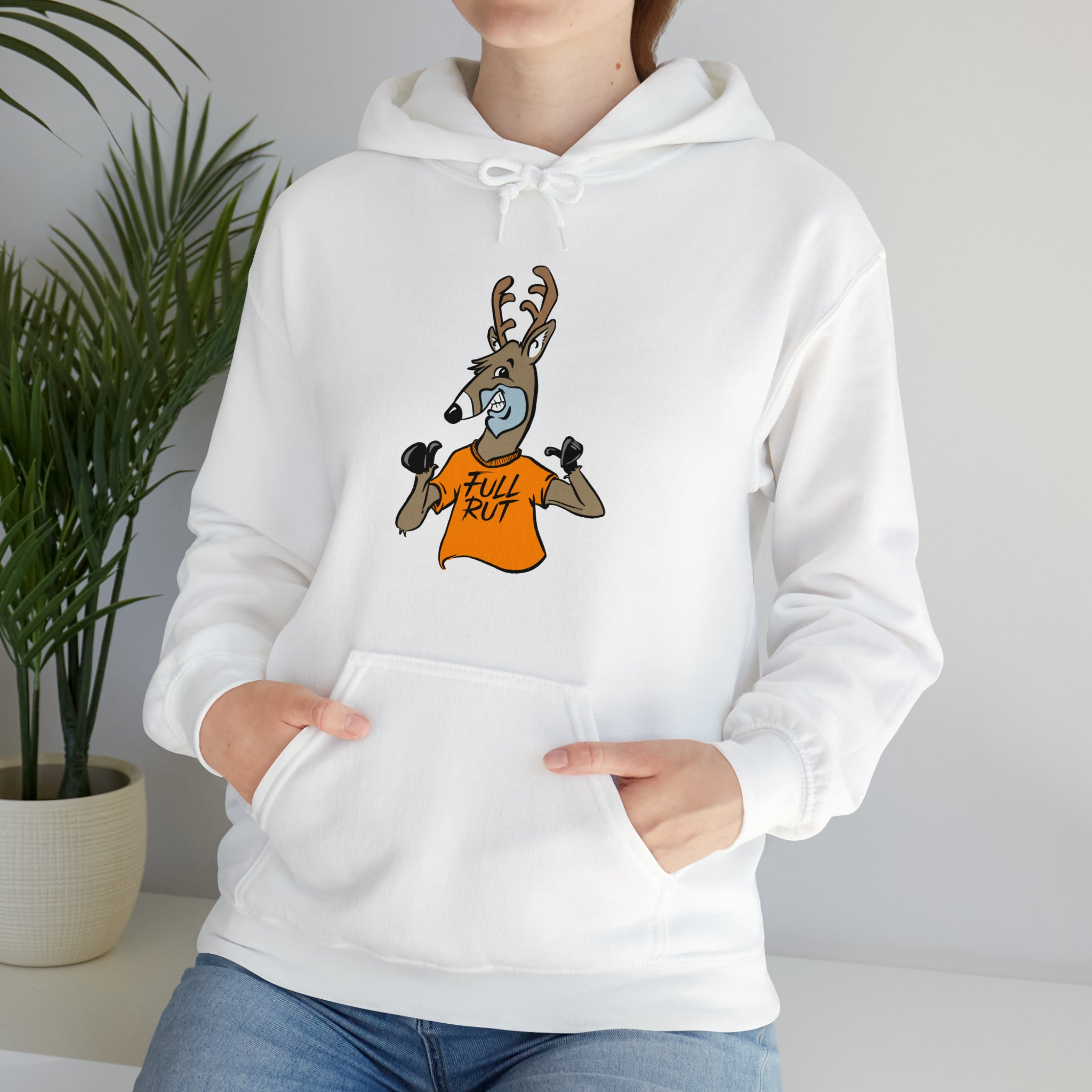 Studley Buck: Full Rut! Unisex Heavy Blend™ Hooded Sweatshirt