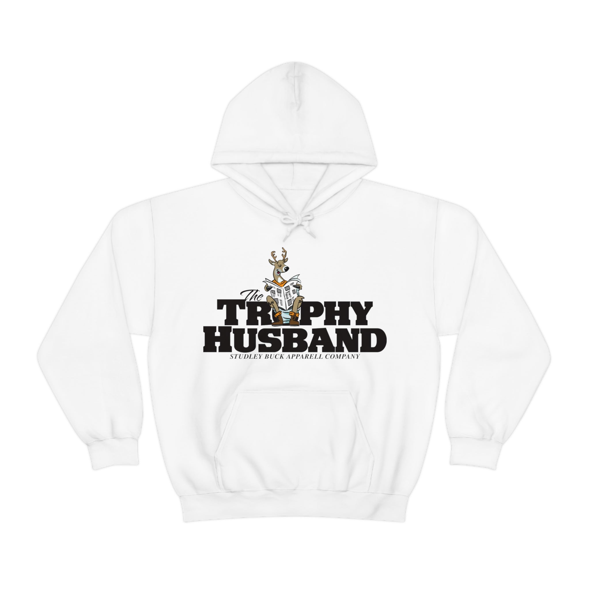 Studley Buck: Trophy Husband Unisex Heavy Blend™ Hooded Sweatshirt
