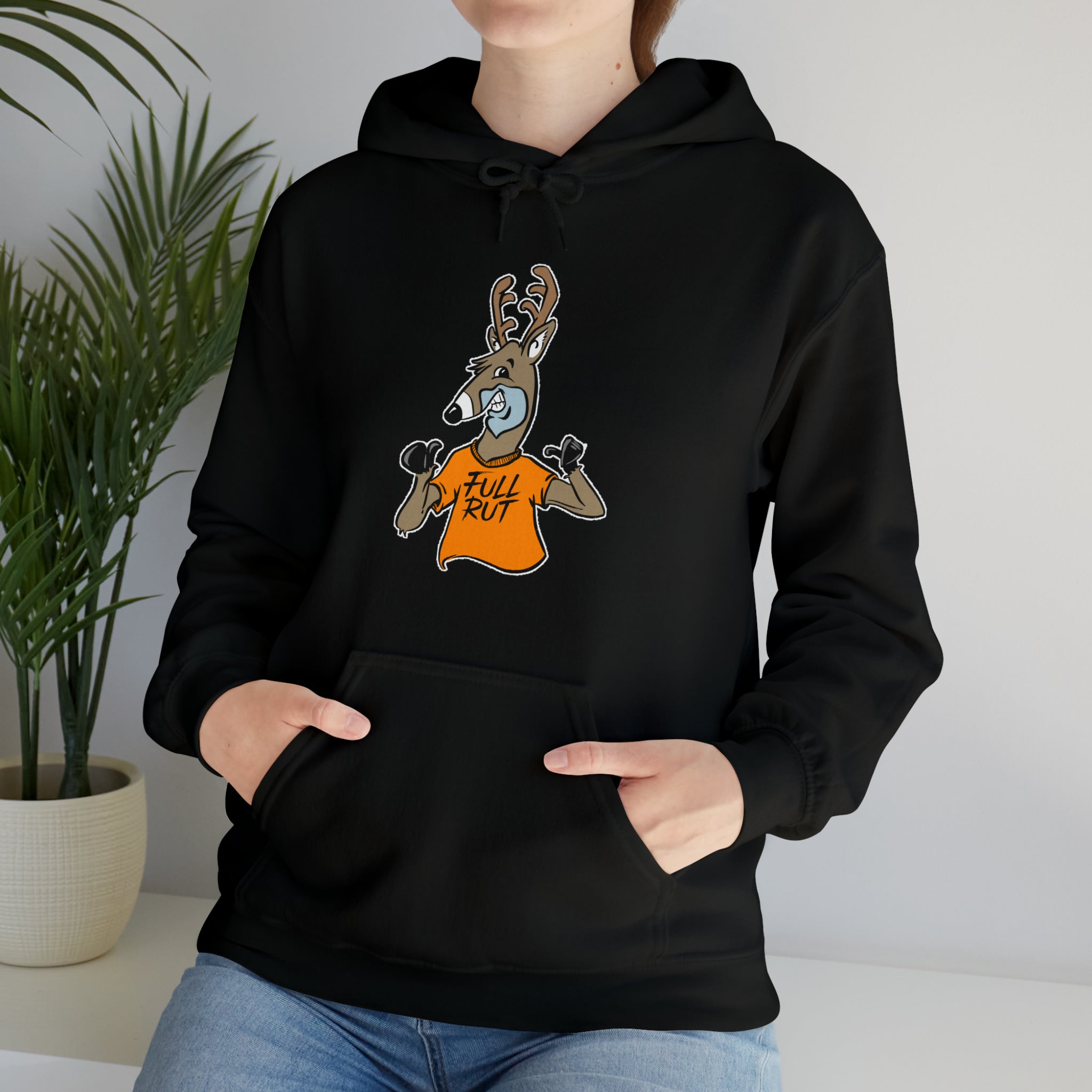 Studley Buck: Full Rut! Unisex Heavy Blend™ Hooded Sweatshirt