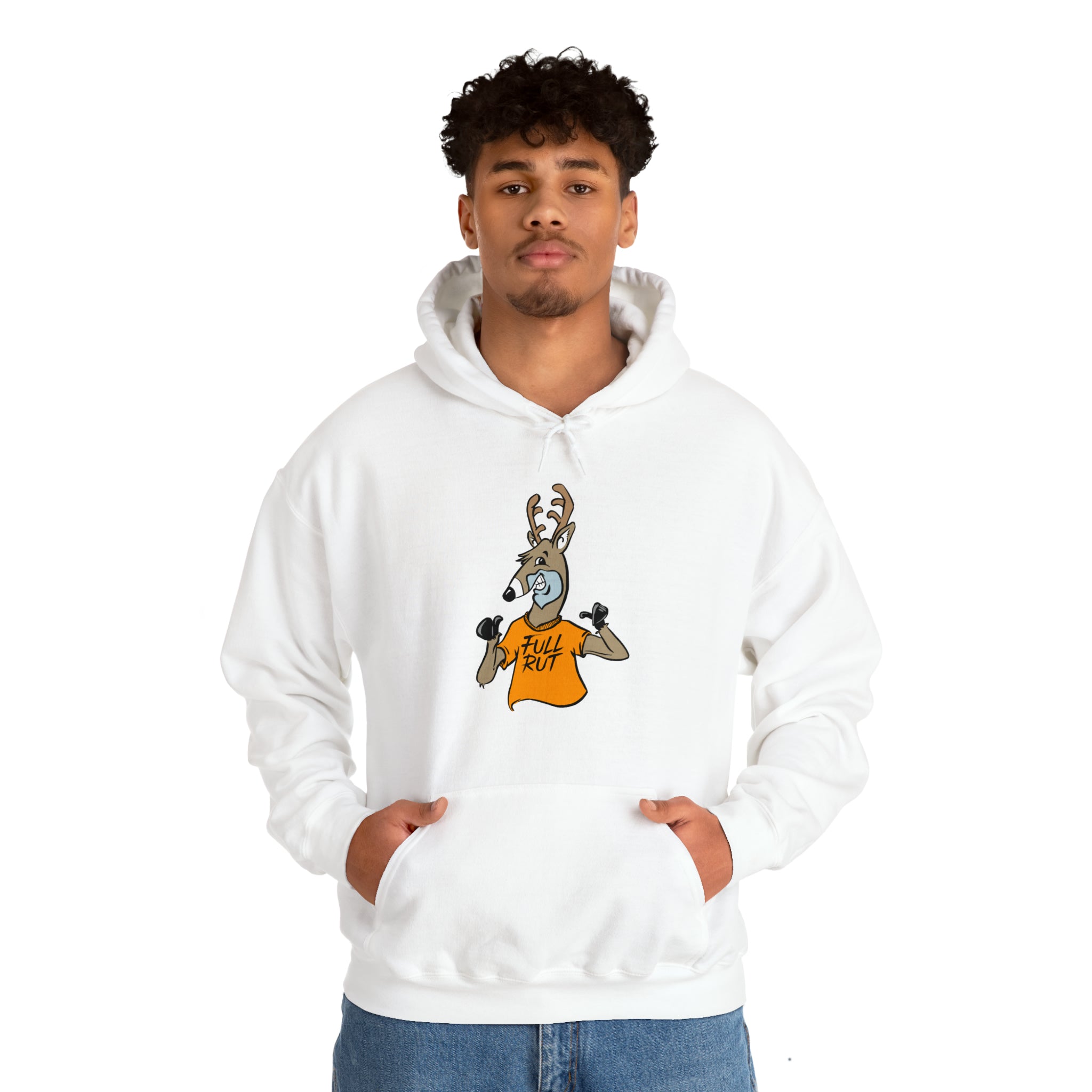 Studley Buck: Full Rut! Unisex Heavy Blend™ Hooded Sweatshirt