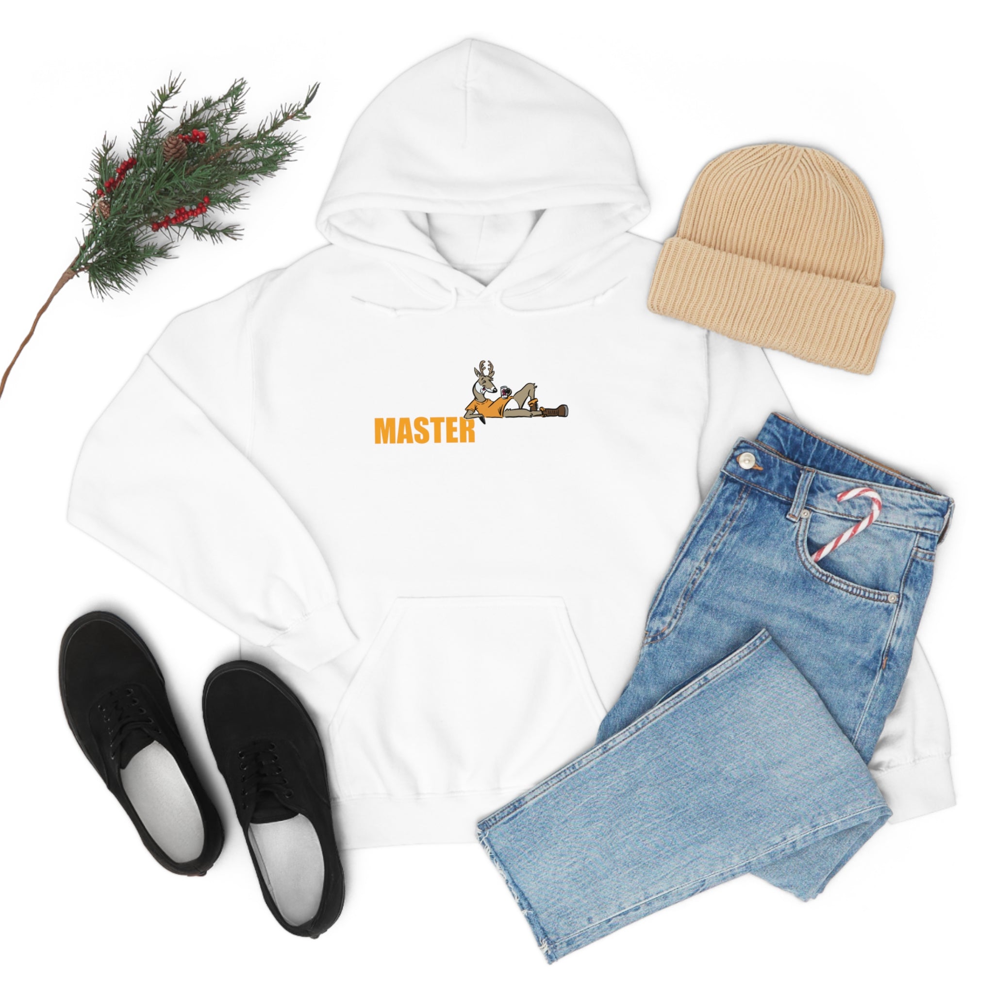 Studley Buck: My Neighbor Is a MasterBaiter! Unisex Heavy Blend™ Hooded Sweatshirt