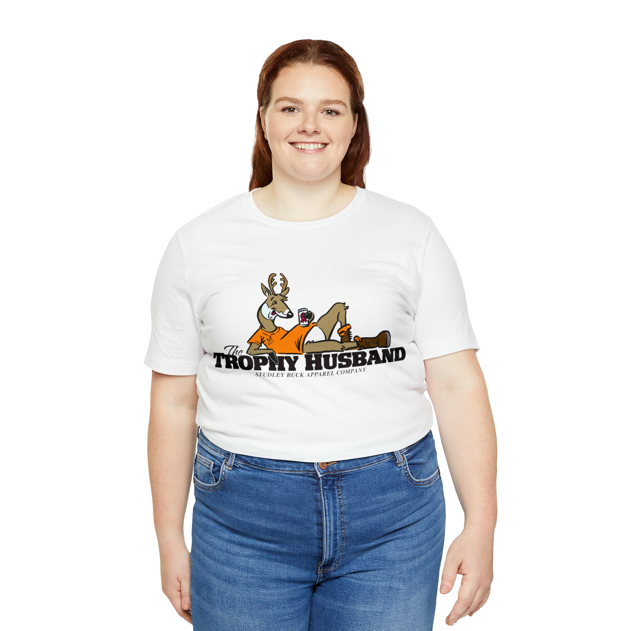 Studley Buck: Trophy Husband! Unisex Jersey Short Sleeve Tee