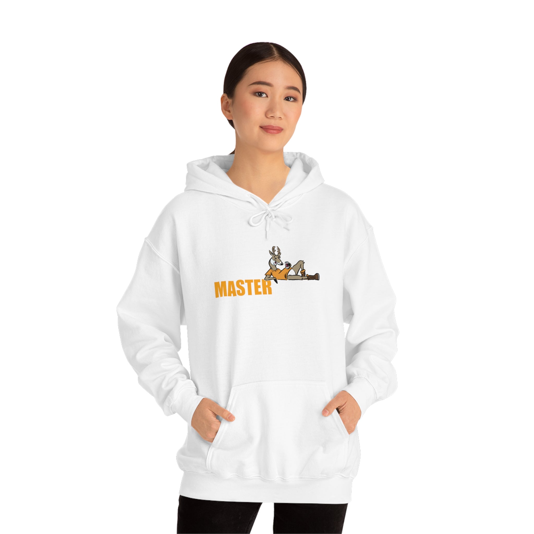 Studley Buck: My Neighbor Is a MasterBaiter! Unisex Heavy Blend™ Hooded Sweatshirt