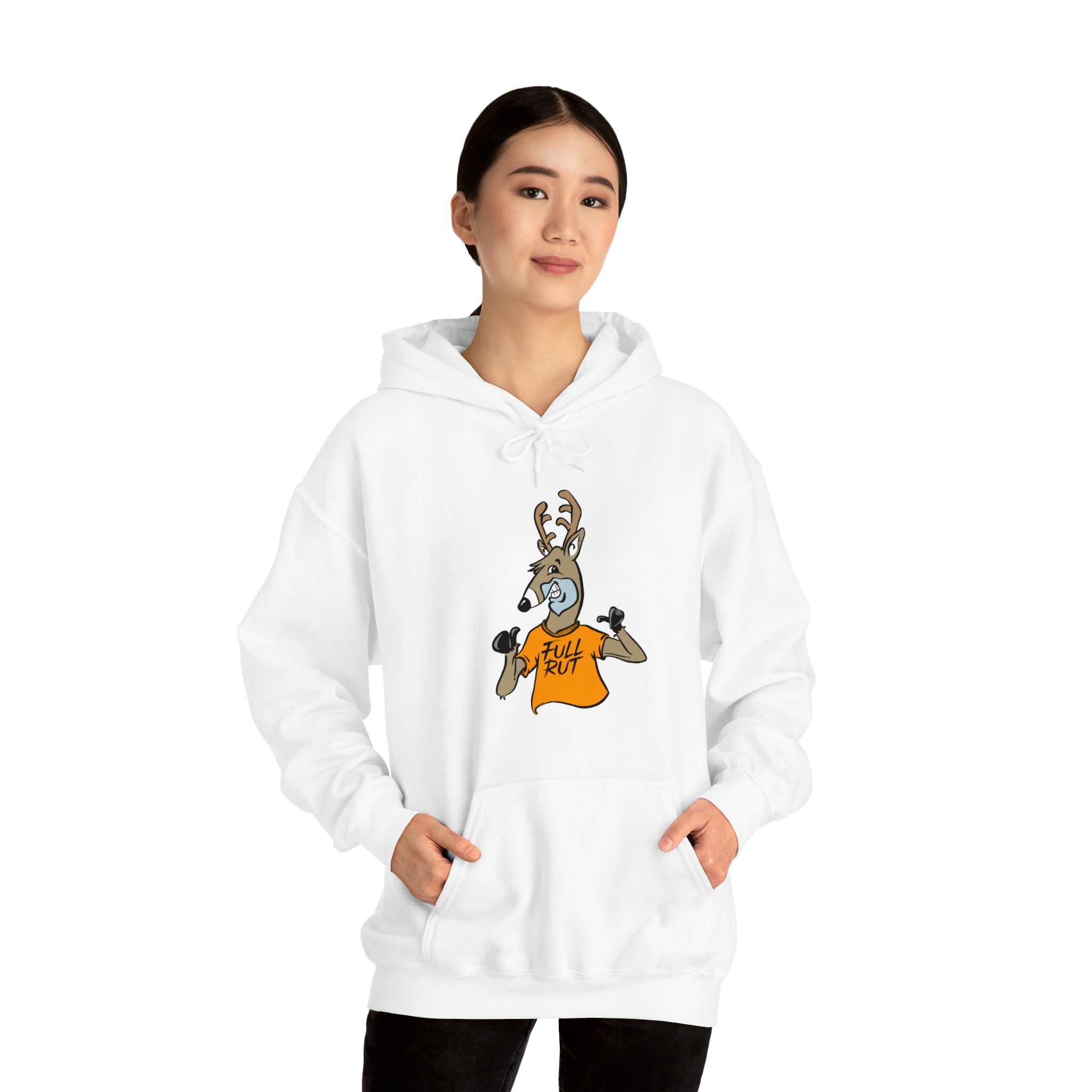 Studley Buck: Full Rut! Unisex Heavy Blend™ Hooded Sweatshirt