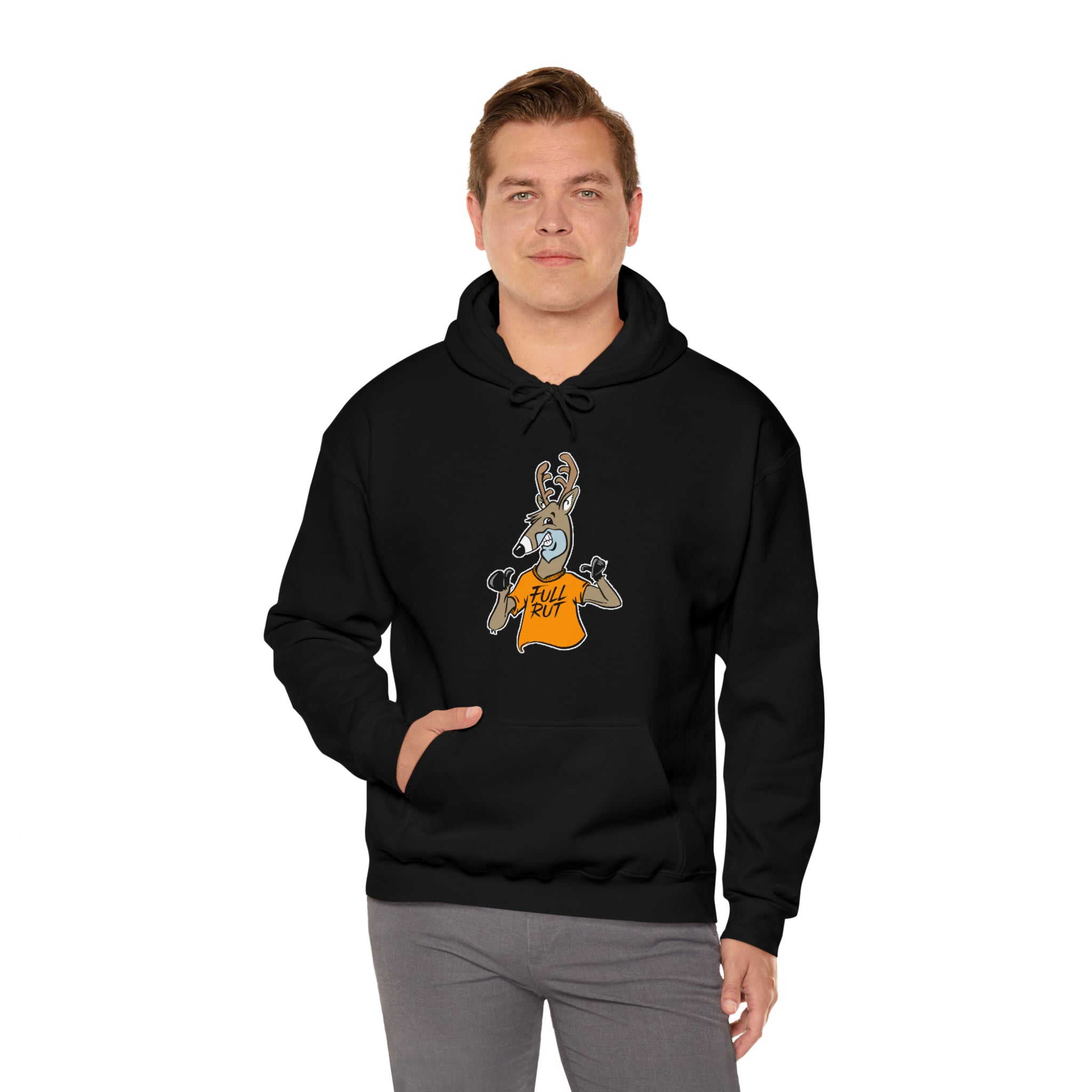 Studley Buck: Full Rut! Unisex Heavy Blend™ Hooded Sweatshirt