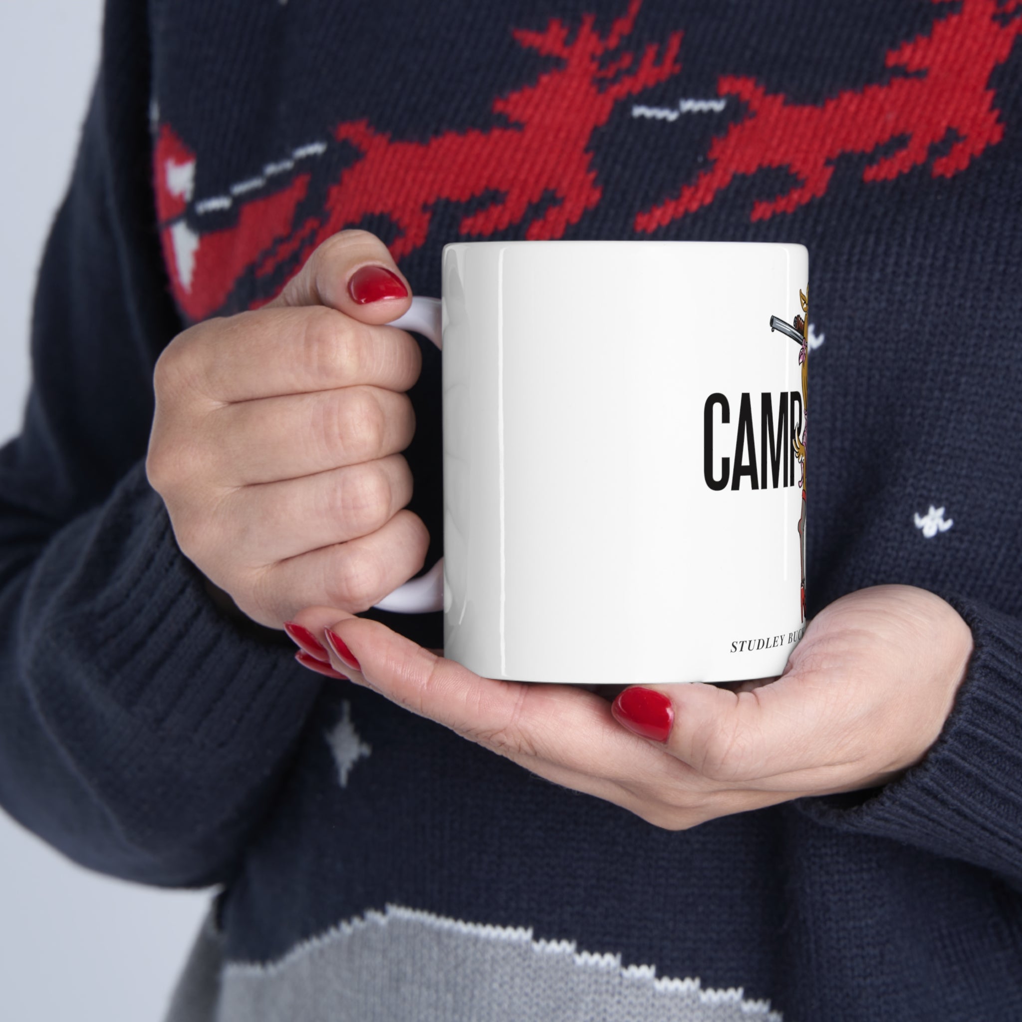 Studley Buck: Camp Meat Ceramic Mug 11oz