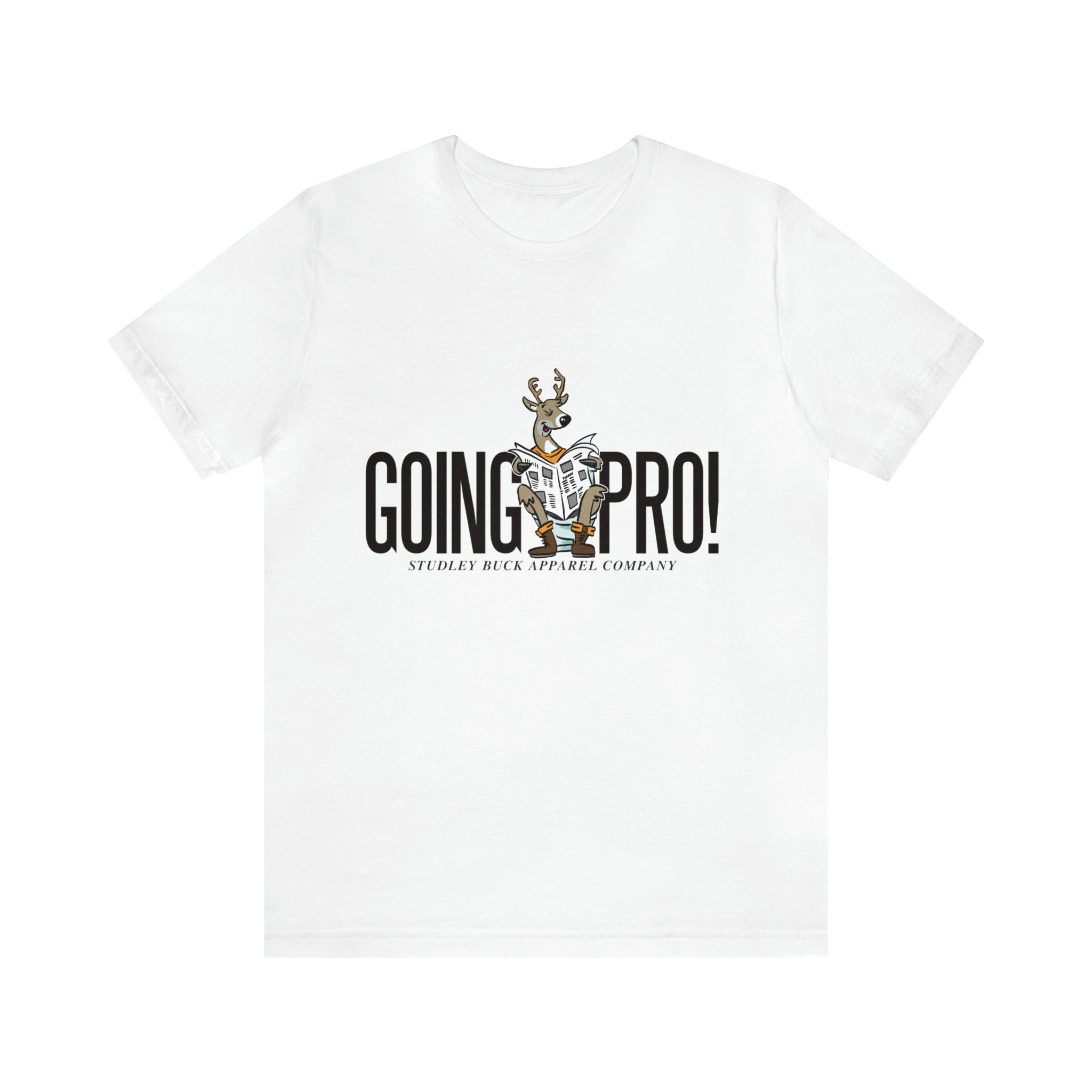 Studley Buck: Going Pro! Unisex Jersey Short Sleeve Tee