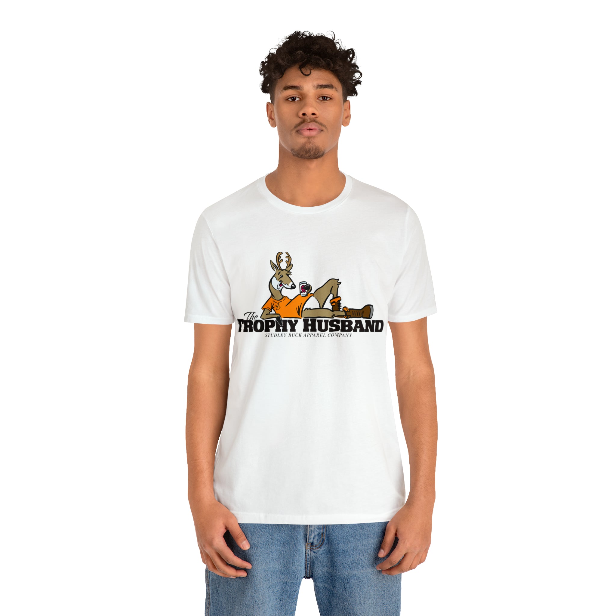 Studley Buck: Trophy Husband! Unisex Jersey Short Sleeve Tee