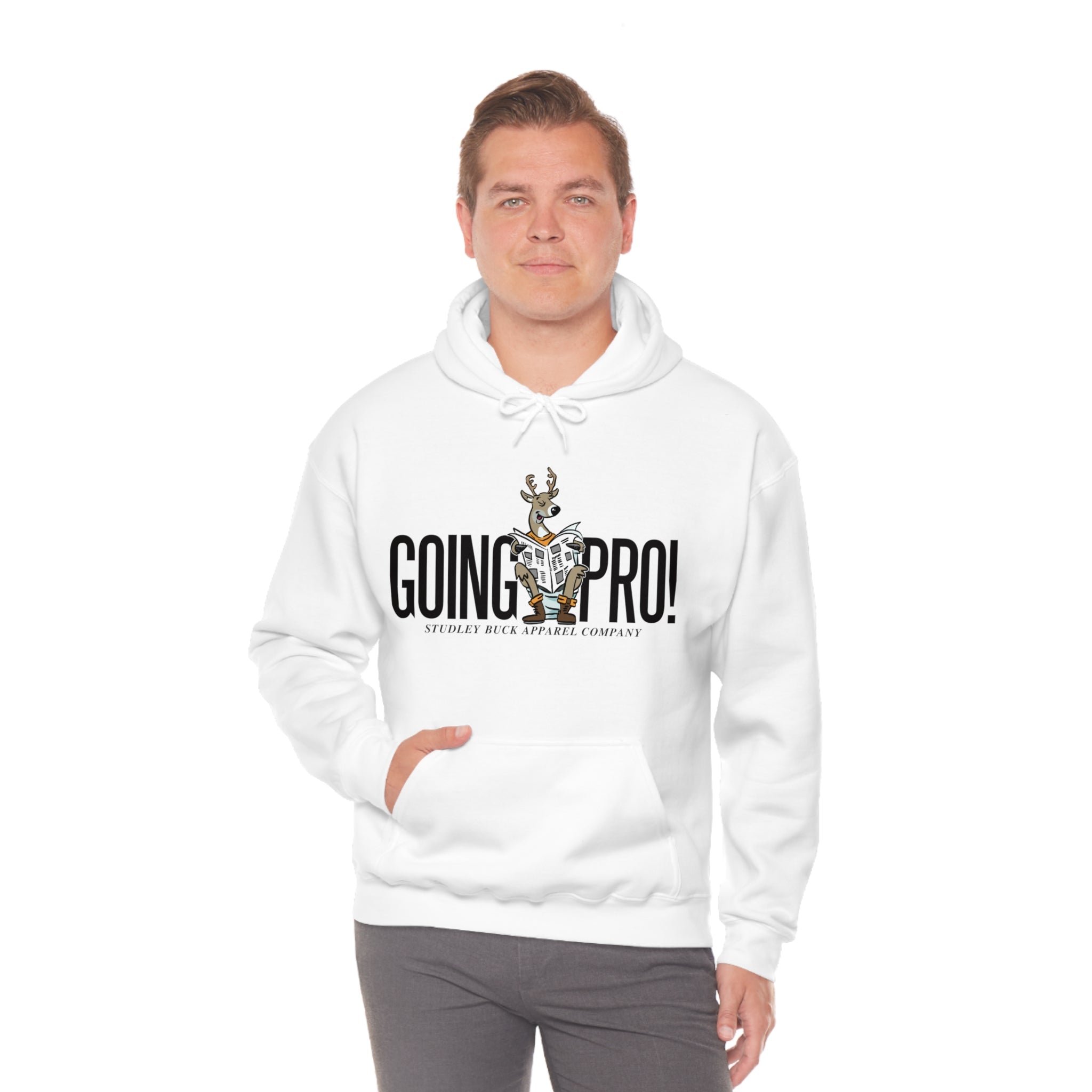 Studley Buck: Going Pro! Unisex Heavy Blend™ Hooded Sweatshirt