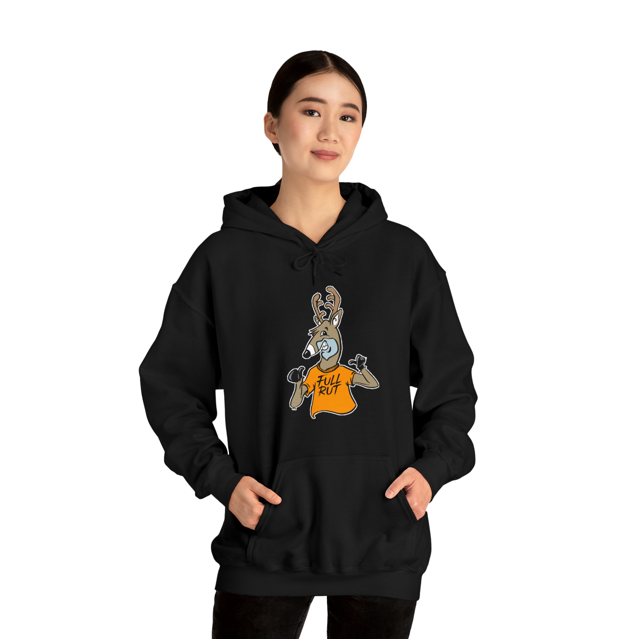 Studley Buck: Full Rut! Unisex Heavy Blend™ Hooded Sweatshirt
