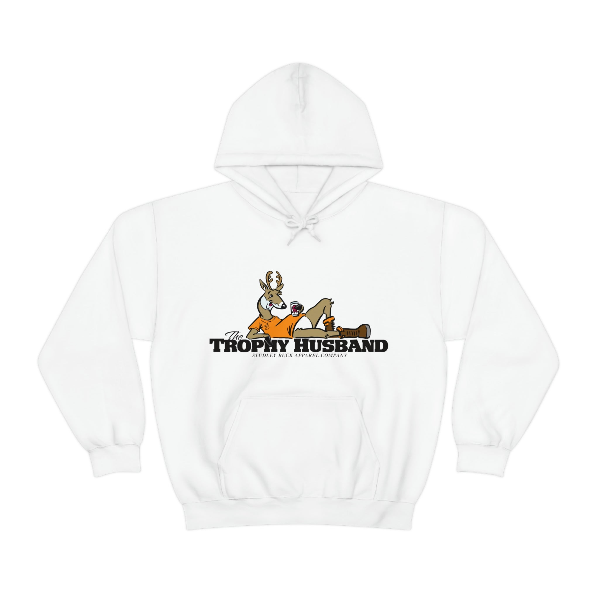 Studley Buck: Trophy Husband Unisex Heavy Blend™ Hooded Sweatshirt