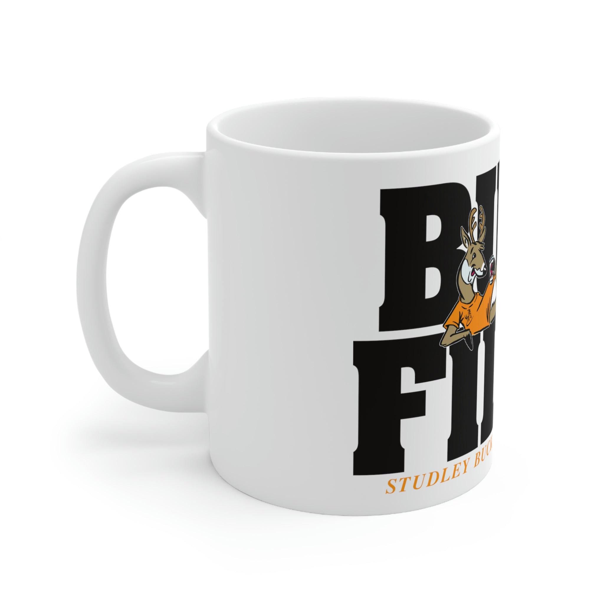 Studley Buck: Buck Fiden Ceramic Mug 11oz