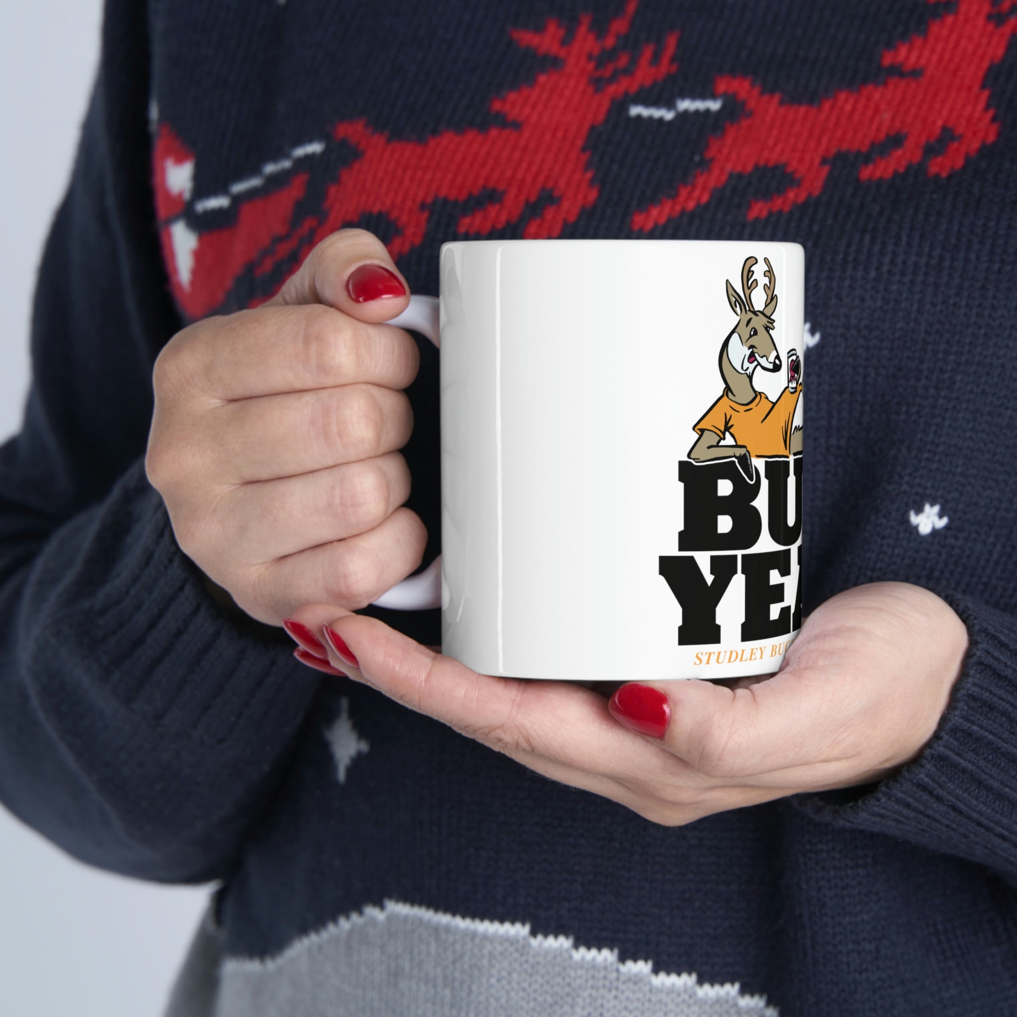 Studley Buck: Buck Yeah! Ceramic Mug 11oz