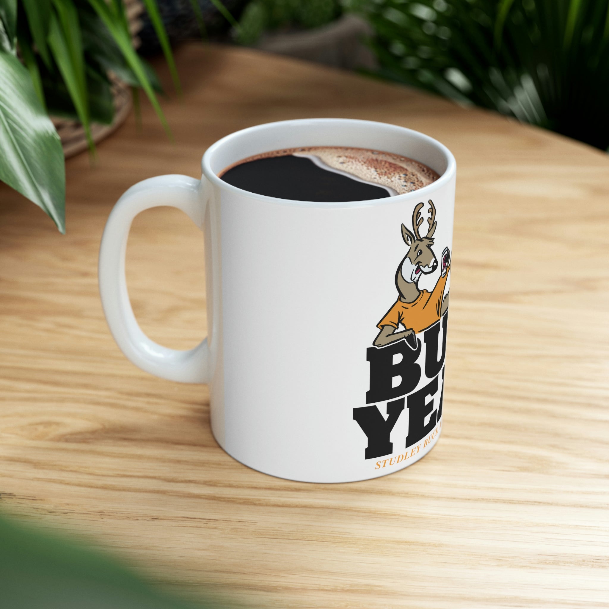 Studley Buck: Buck Yeah! Ceramic Mug 11oz