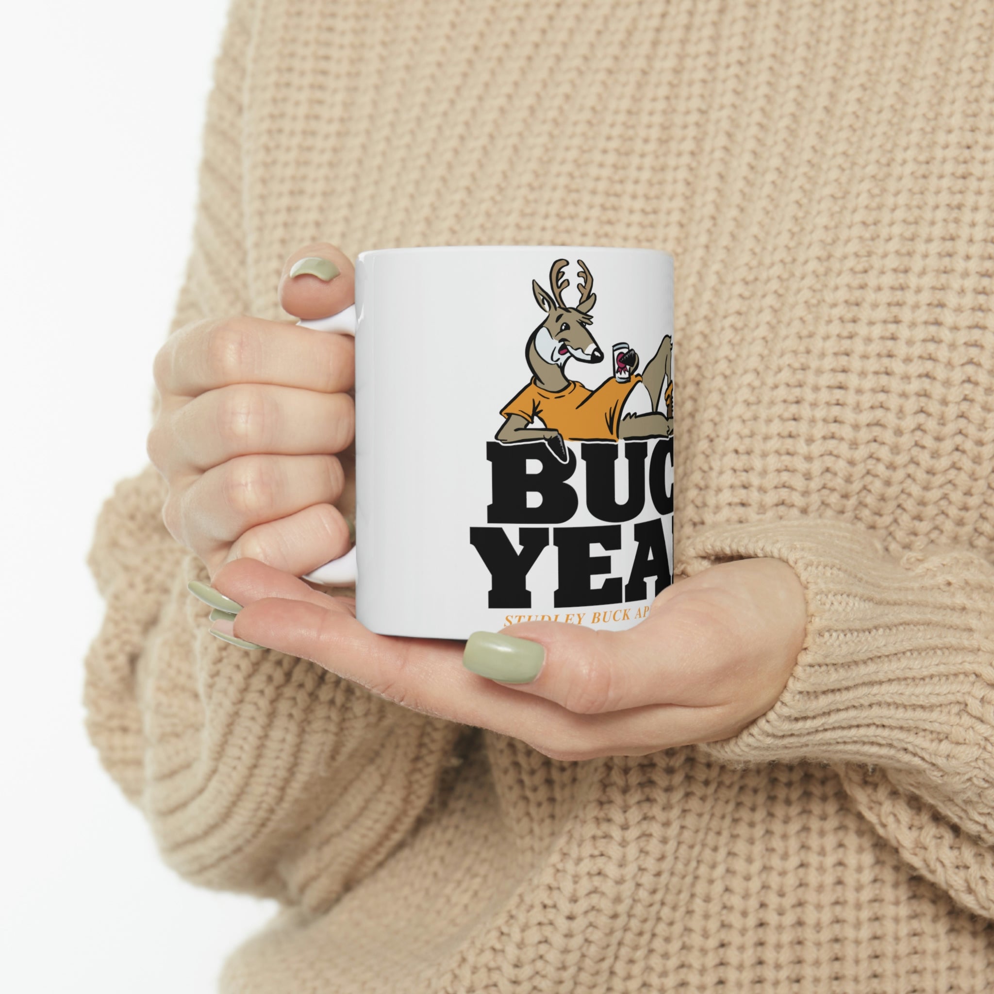 Studley Buck: Buck Yeah! Ceramic Mug 11oz