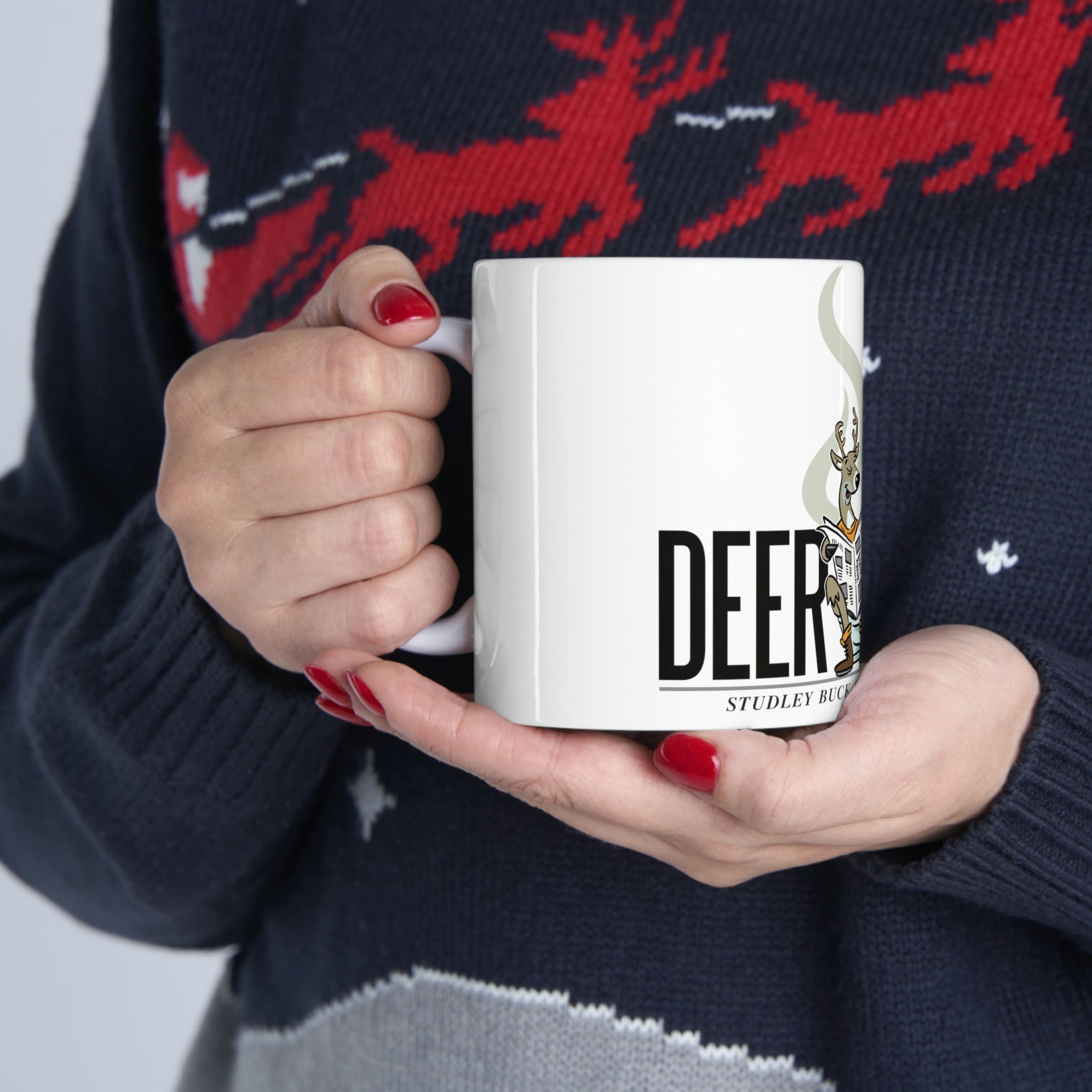 Studley Buck: Deer Camp Ceramic Mug 11oz