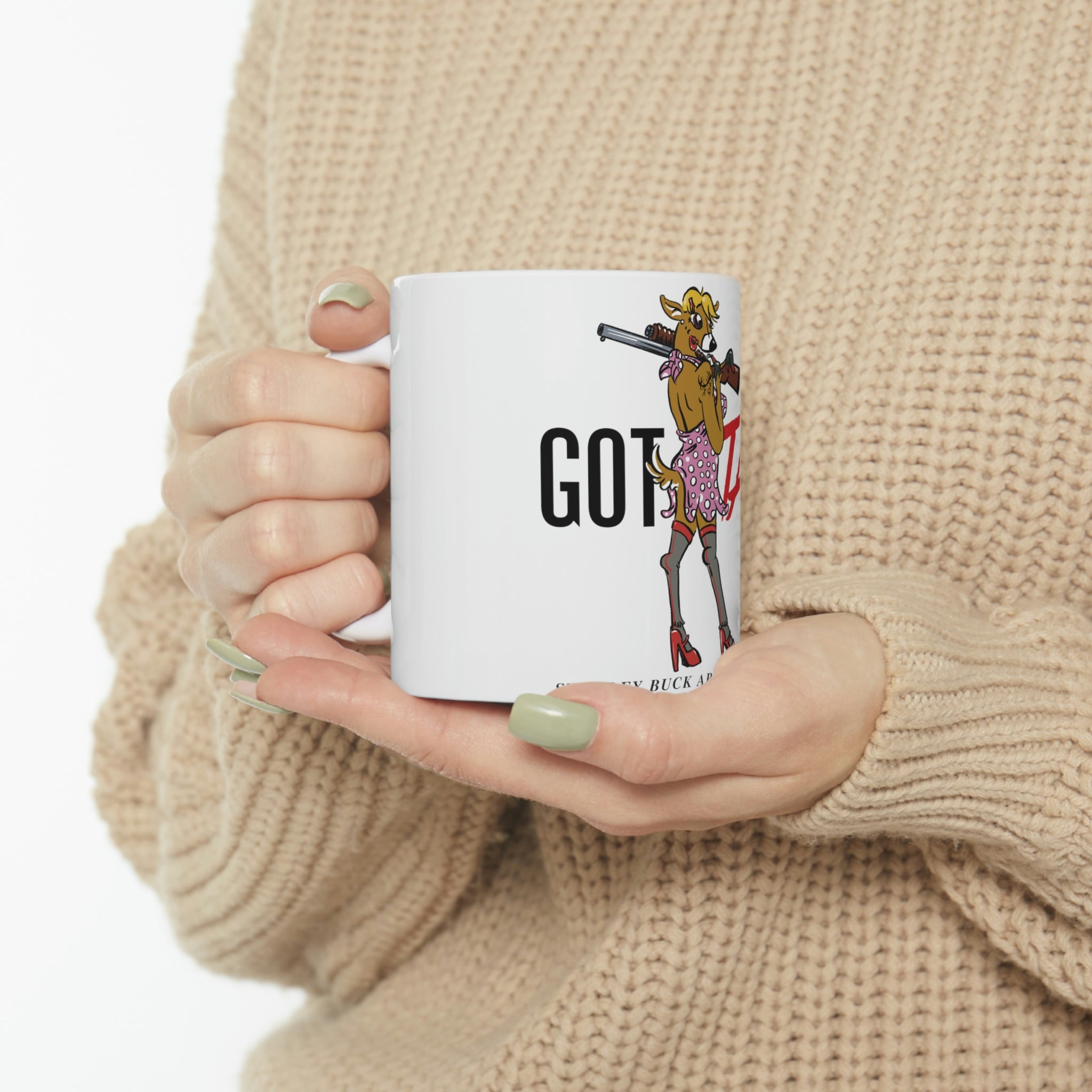 Studley Buck: Got Tail? Ceramic Mug 11oz