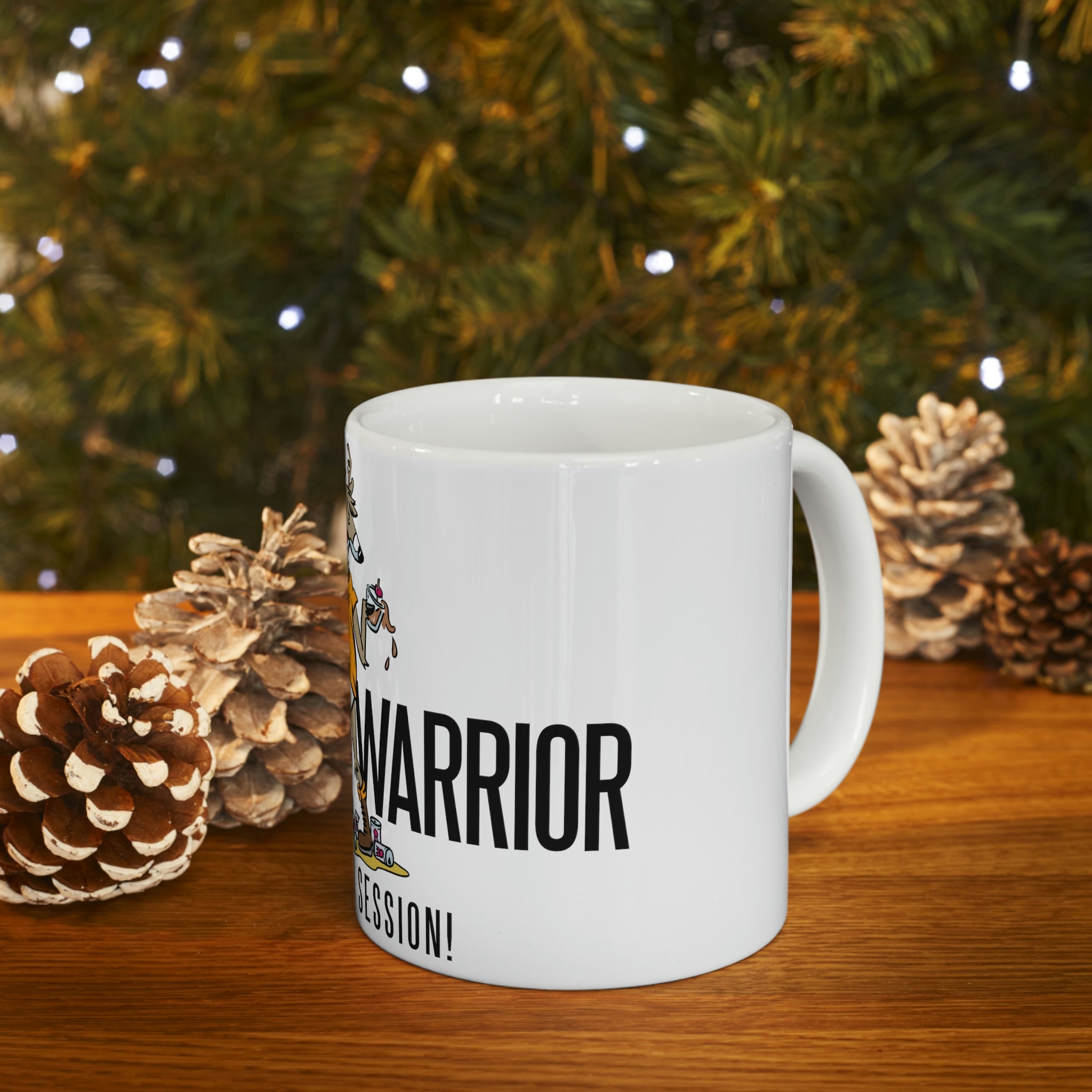 Studley Buck: Weekend Warrior Training in Session Ceramic Mug 11oz