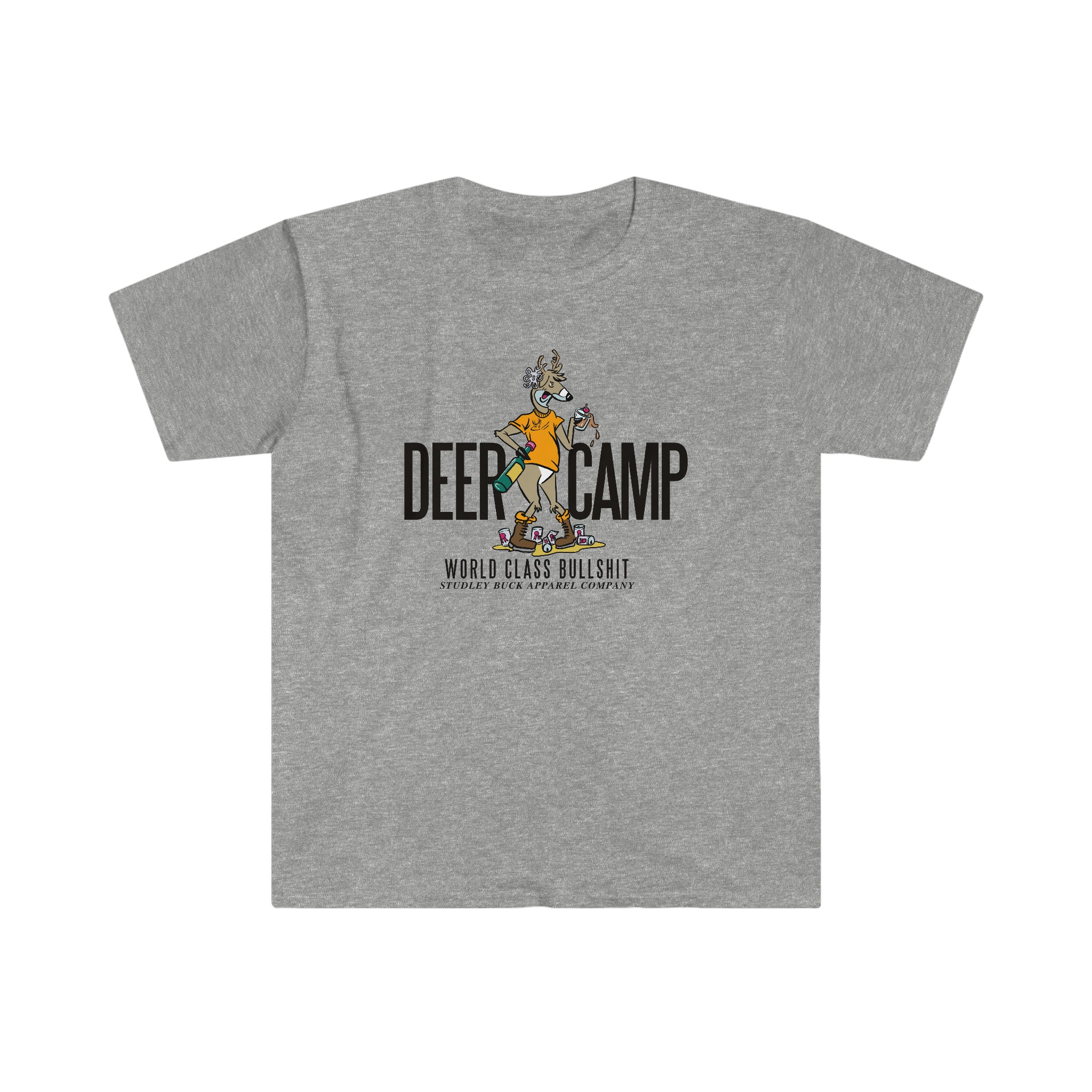 Studley Buck: Deer Camp ~ World Class Bullshit T-Shirt