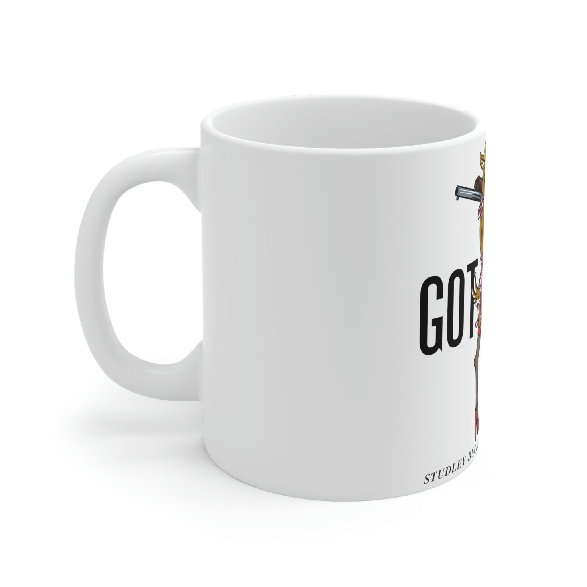 Studley Buck: Got Tail? Ceramic Mug 11oz