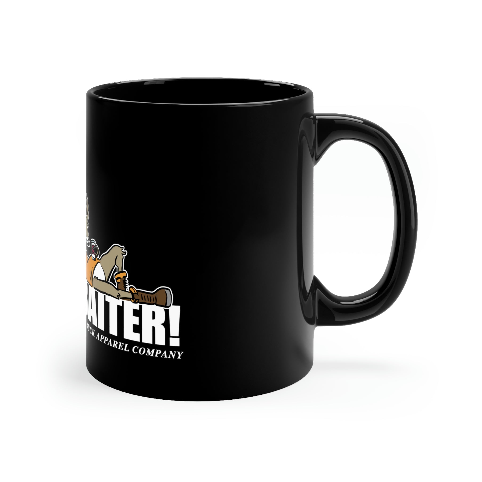 Studley Buck: My Neighbor is a MasterBaiter 11oz Black Mug