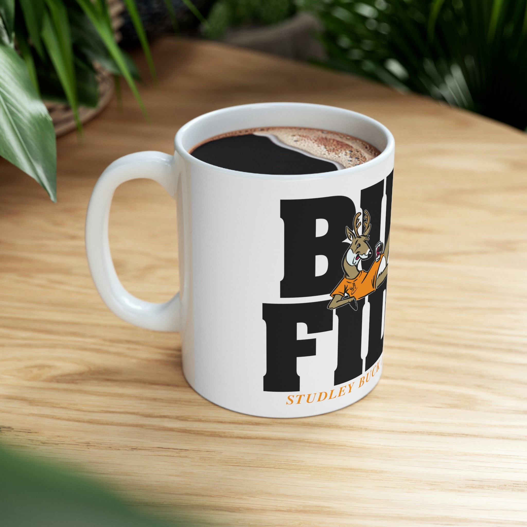 Studley Buck: Buck Fiden Ceramic Mug 11oz