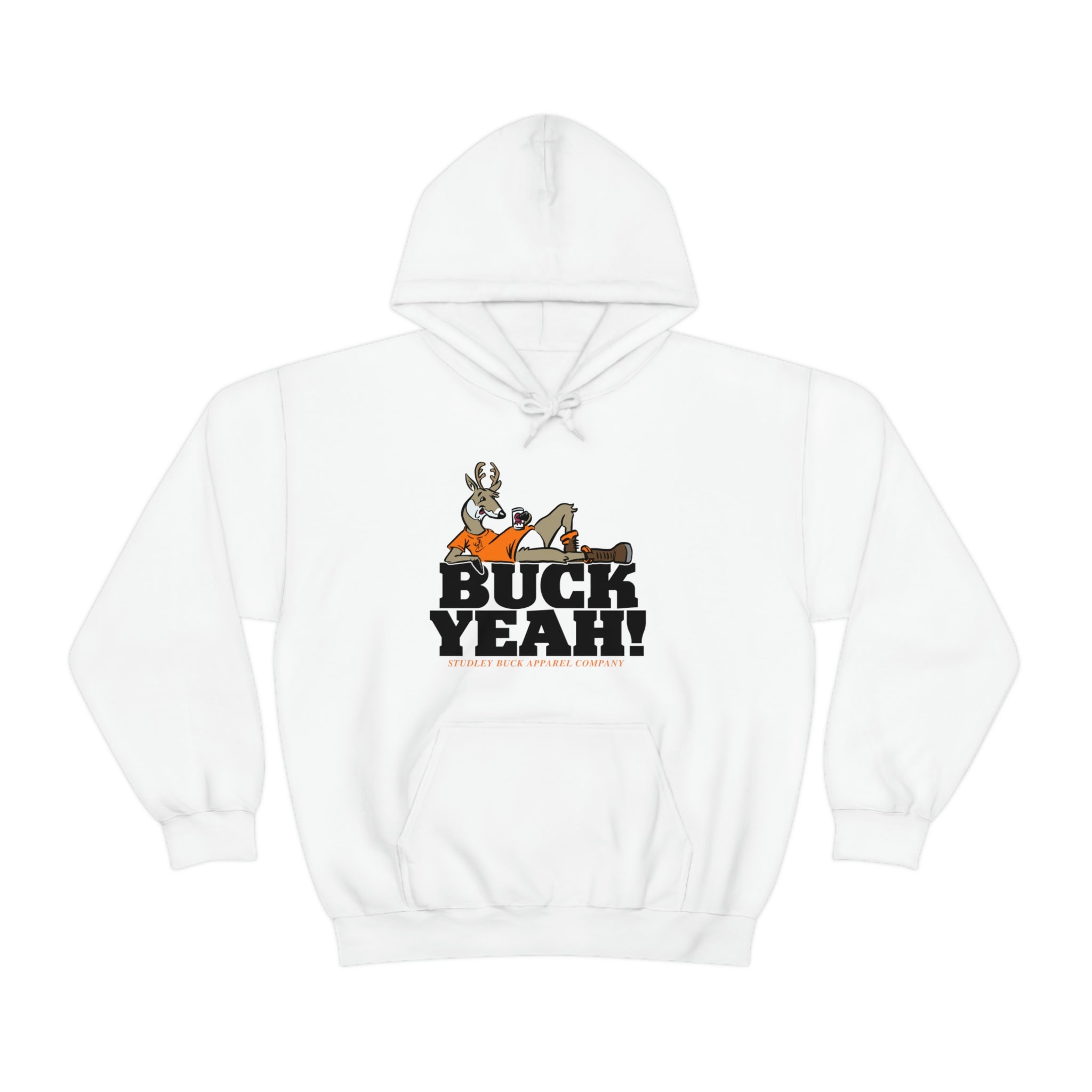 Studley Buck: Buck Yeah! Unisex Heavy Blend™ Hooded Sweatshirt