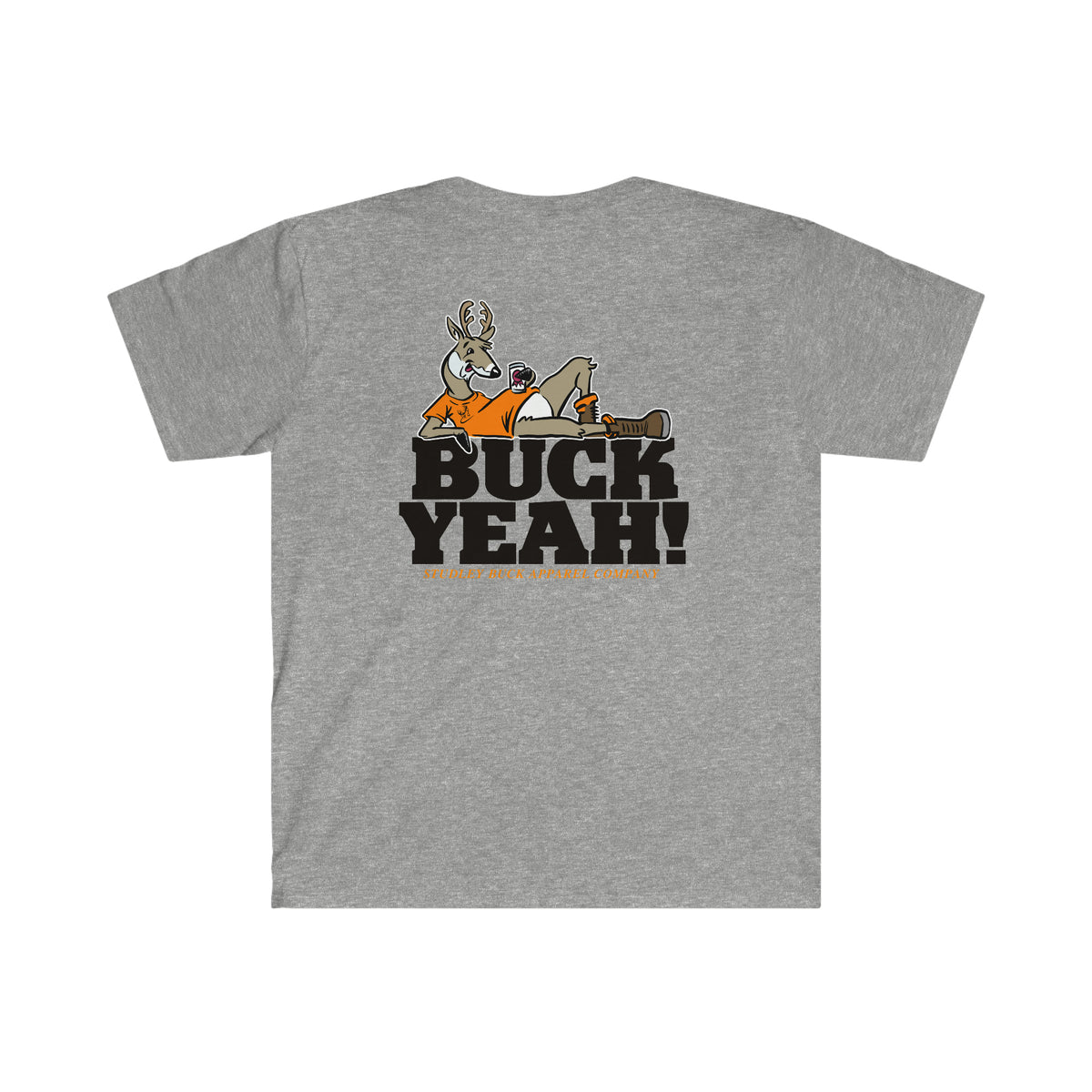 Studley Buck: Buck Yeah! Funny Hunting T-Shirt – Hunt's End